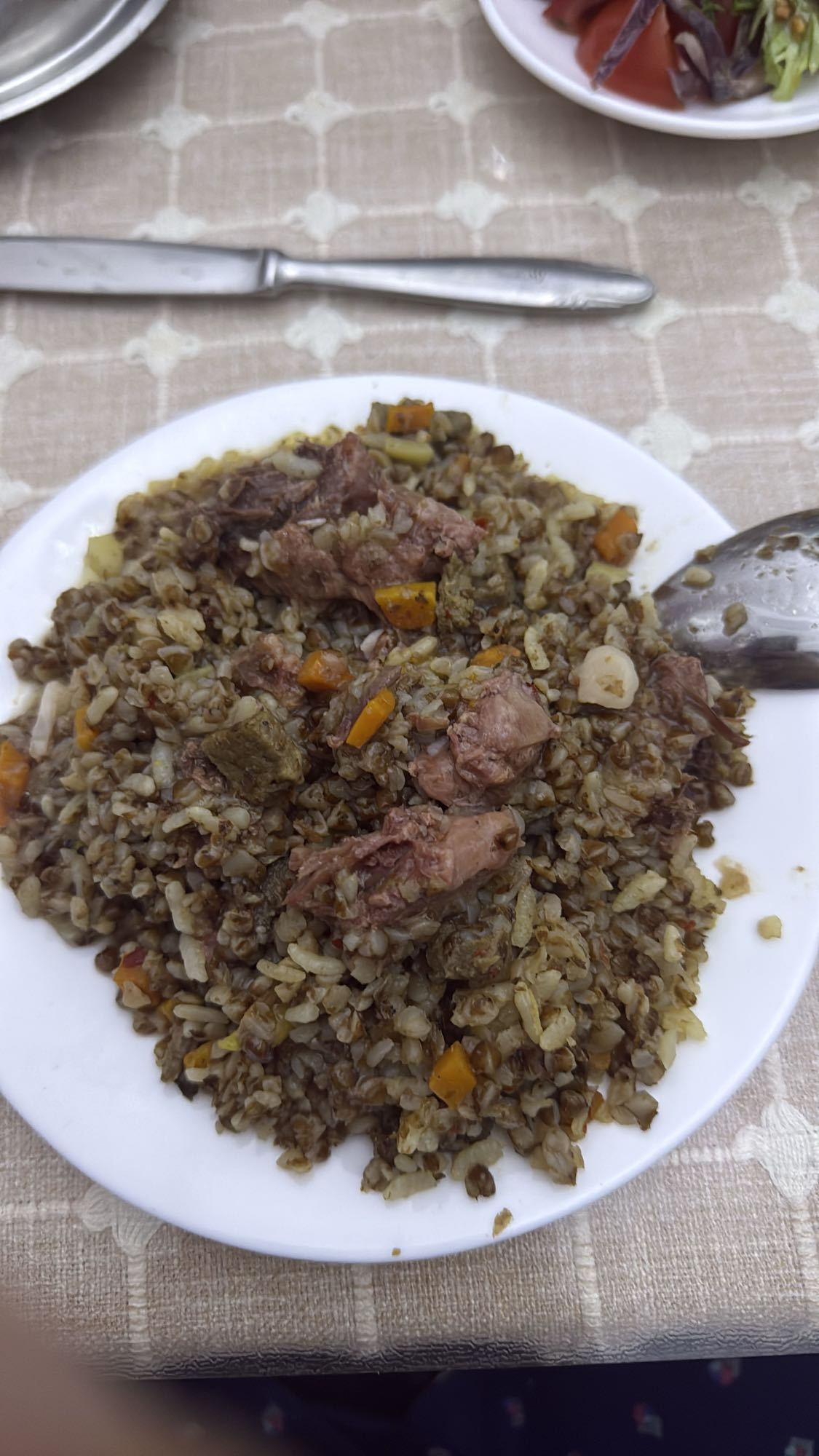 гречка с мясом