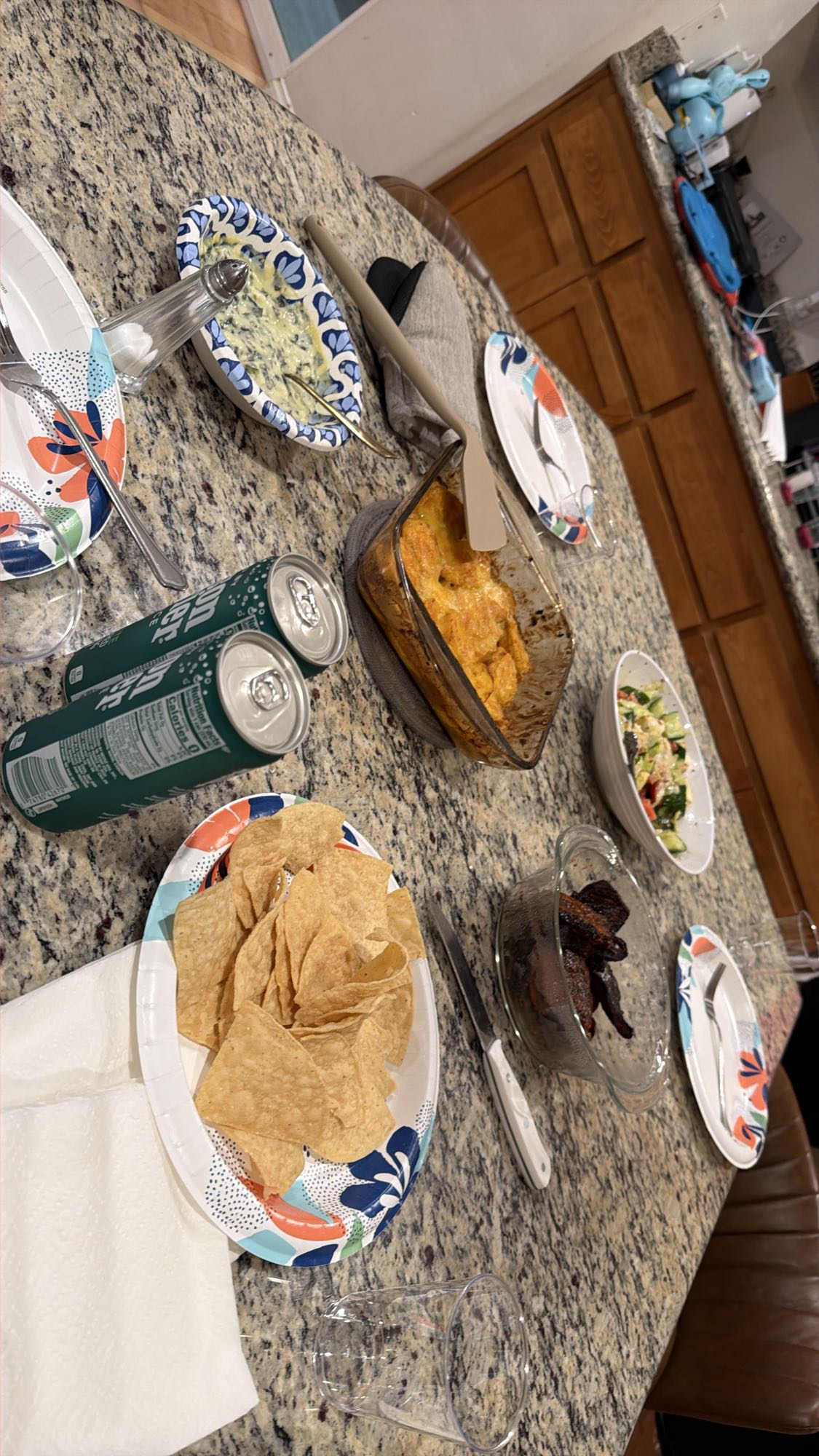Tex-Mex Dinner Spread