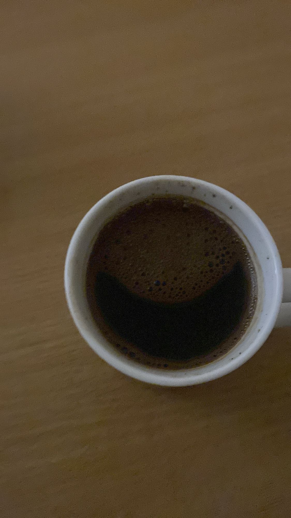 filiżanka czarnej kawy