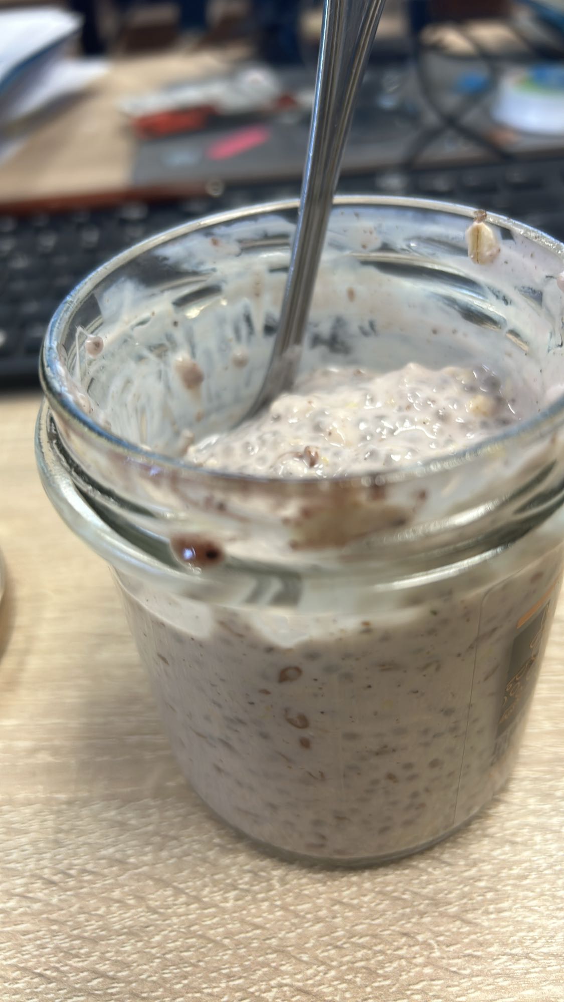 Budincă de ovăz cu semințe