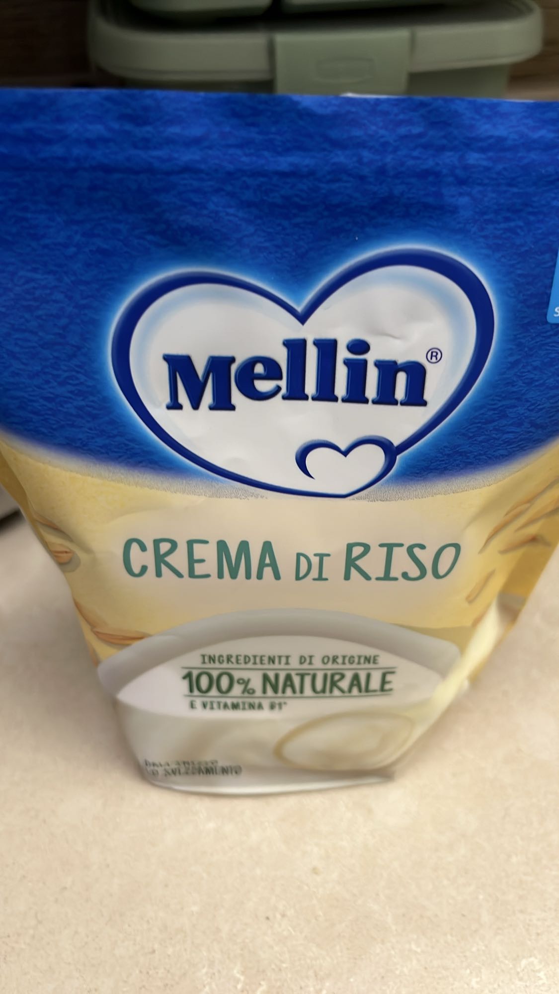 Crema di Riso Mellin