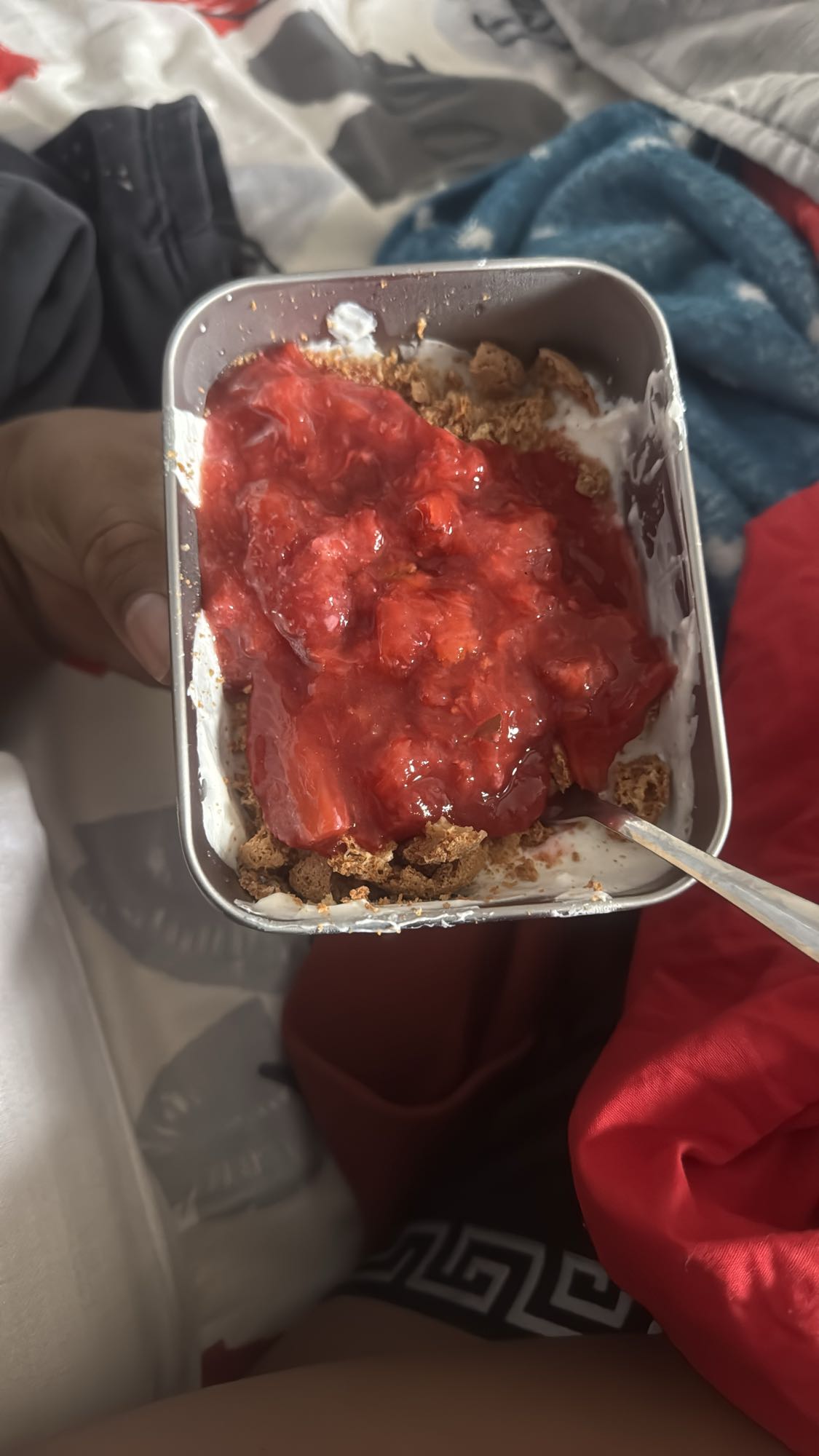 Strawberry Yogurt Crunch