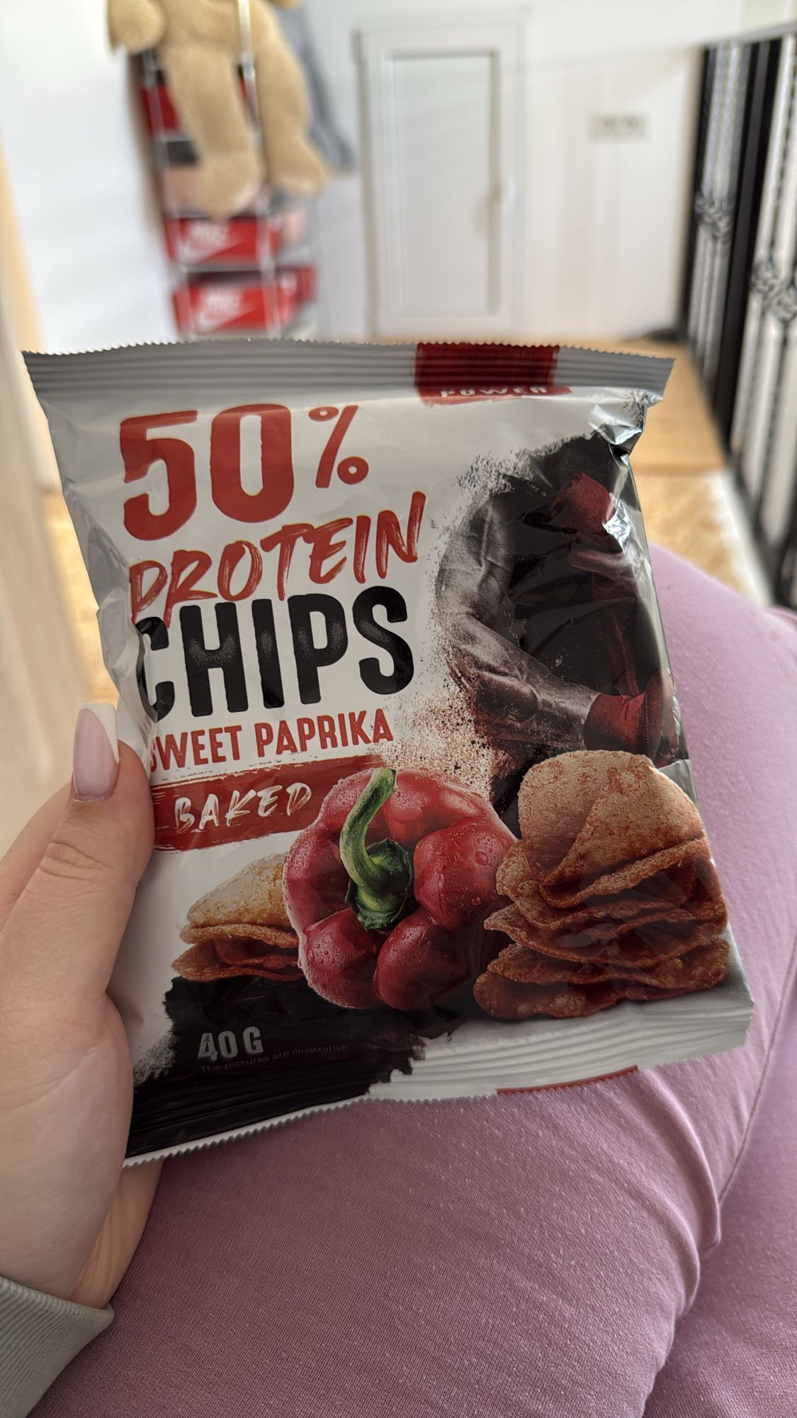 Chips proteice paprika