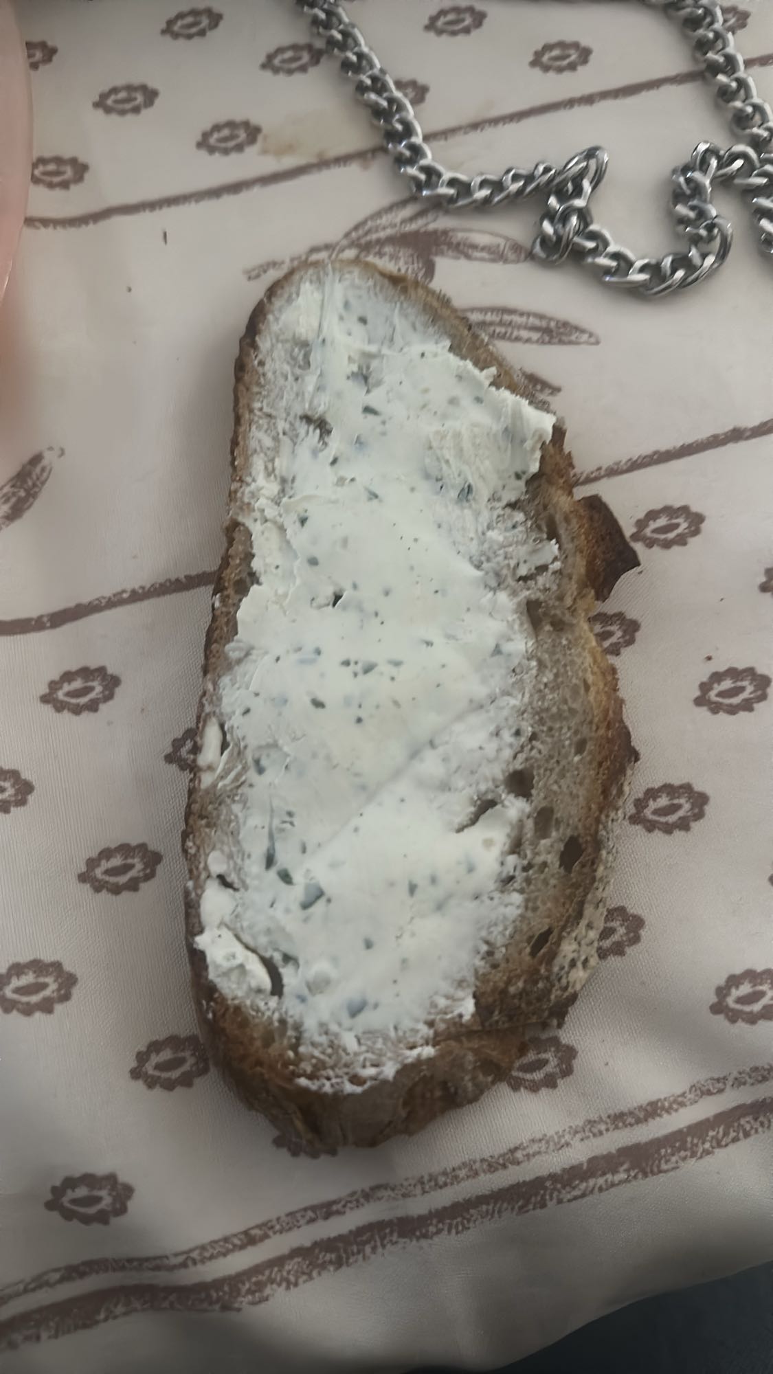 Tartine fromage frais