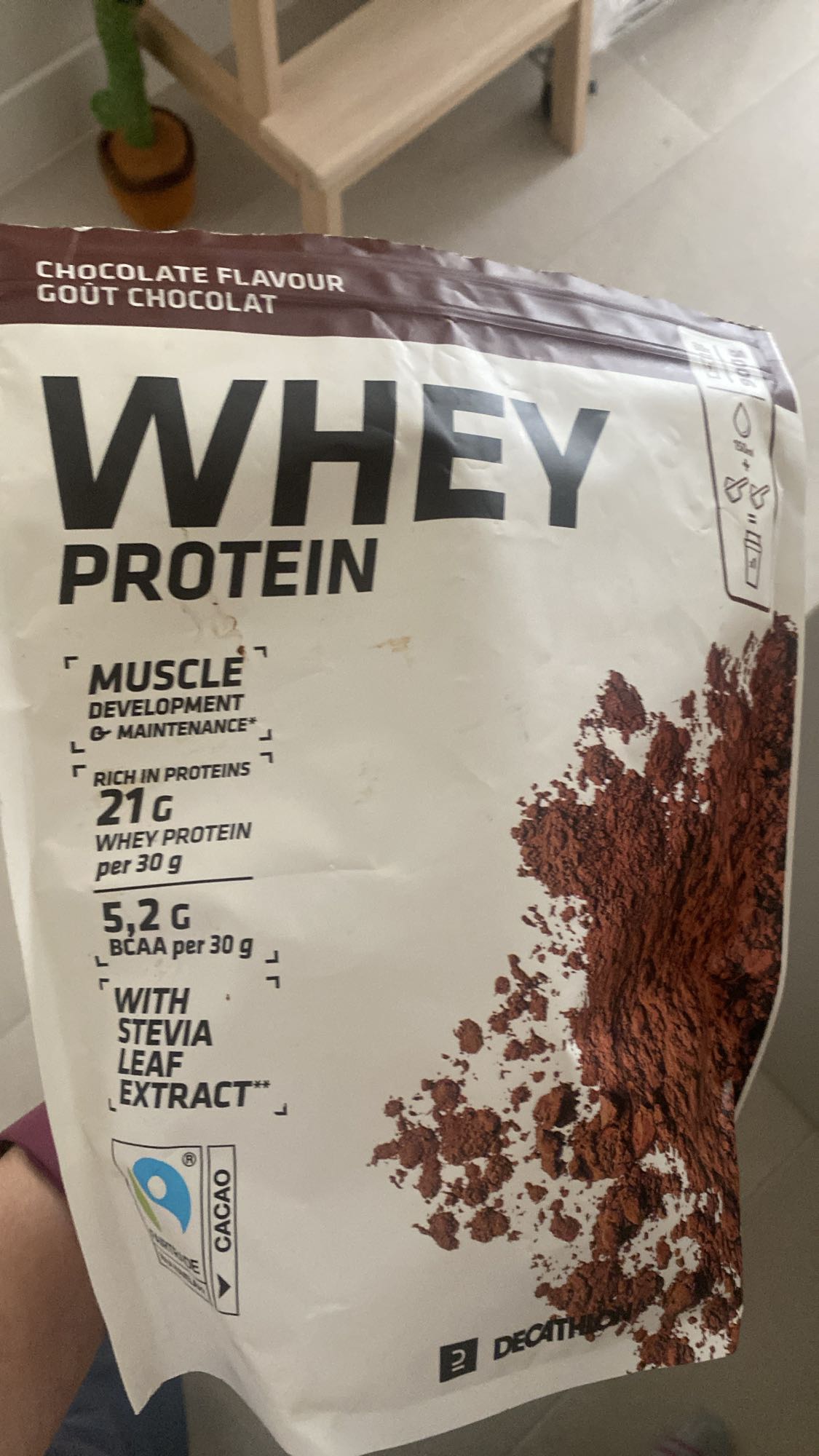 Shake proteic ciocolată