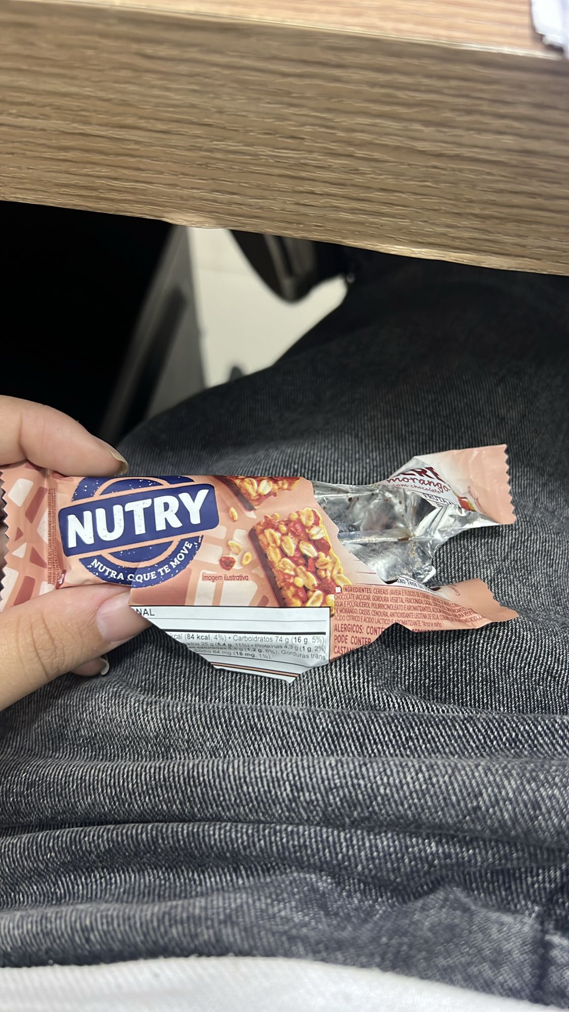 Barra de cereal Nutry