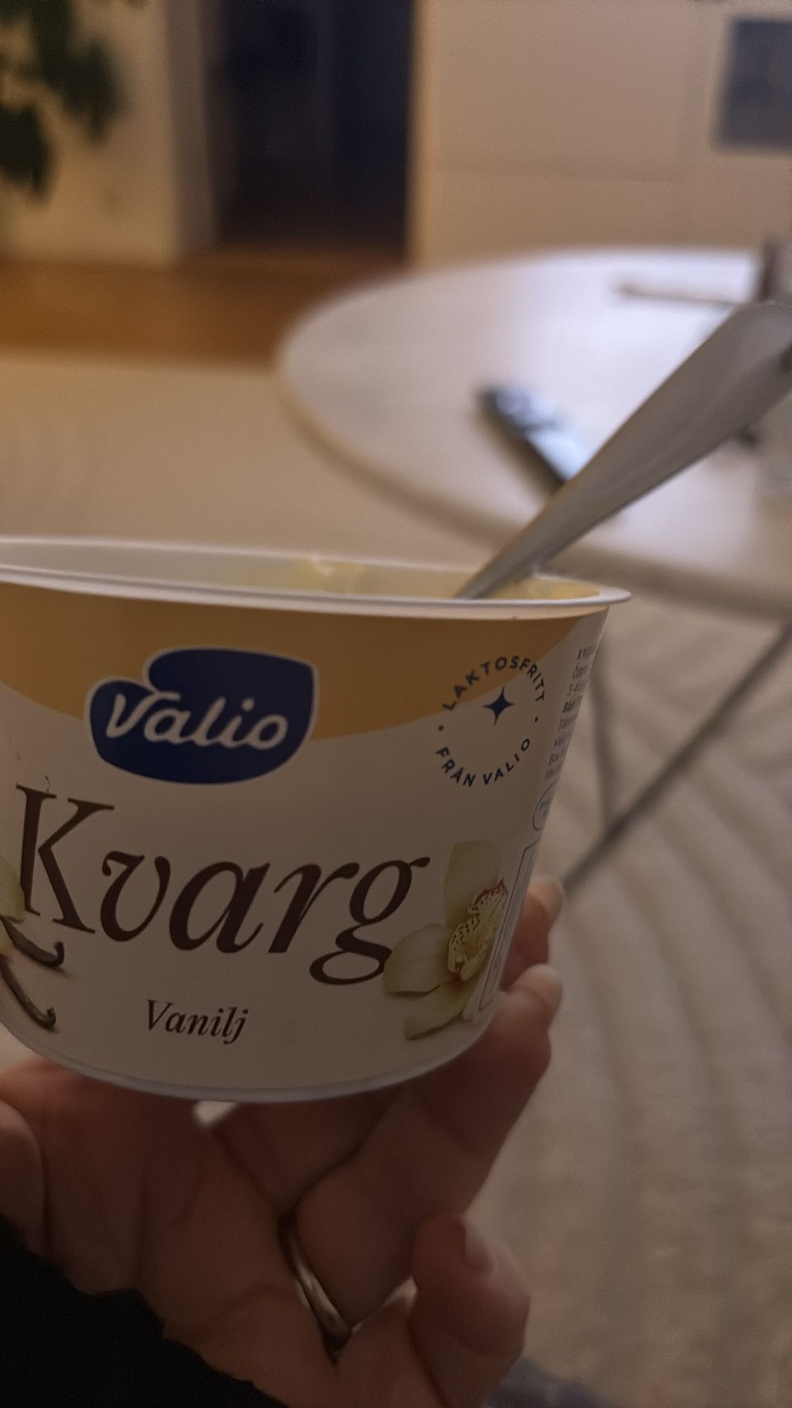 Vaniljkvarg Valio