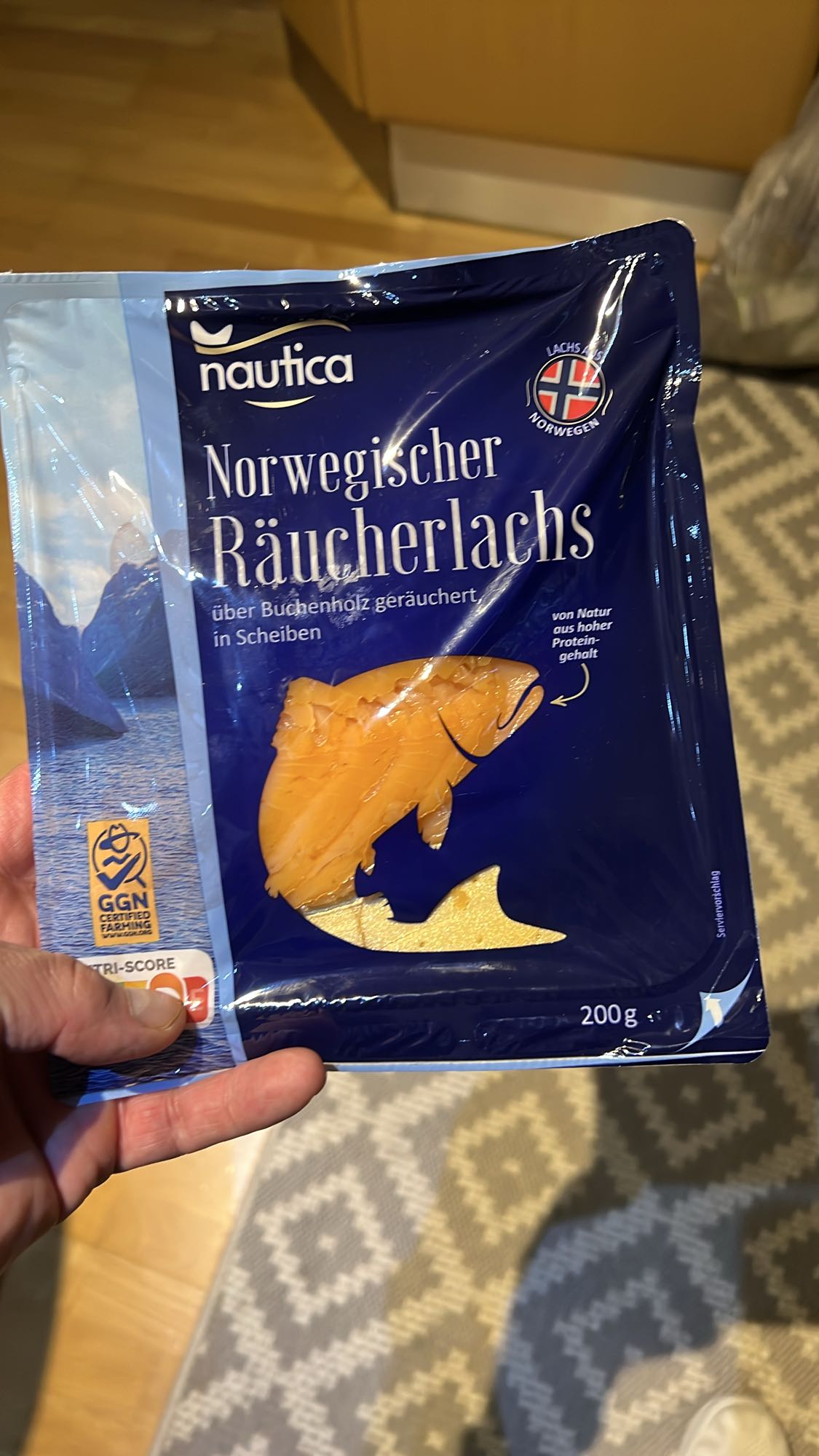 Norweski łosoś wędzony
