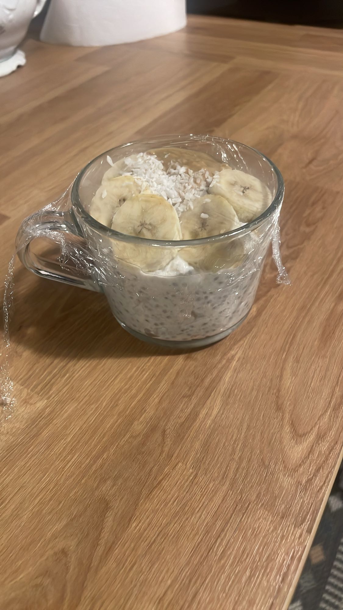 Pudding chia z bananem