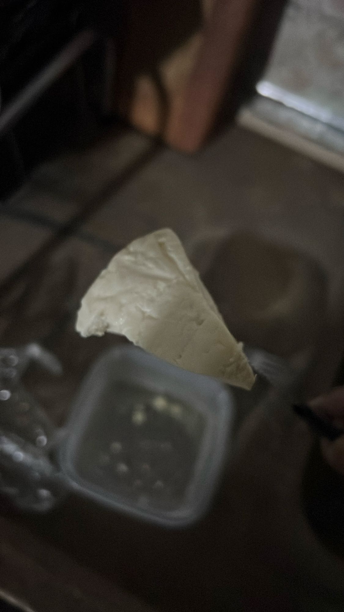 Queijo branco pedaço