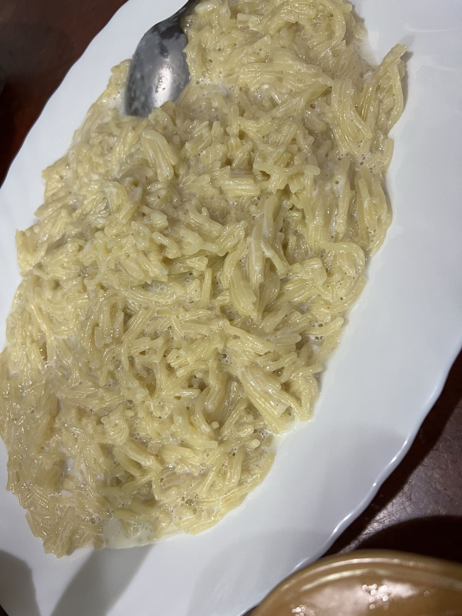 Creamy milk vermicelli