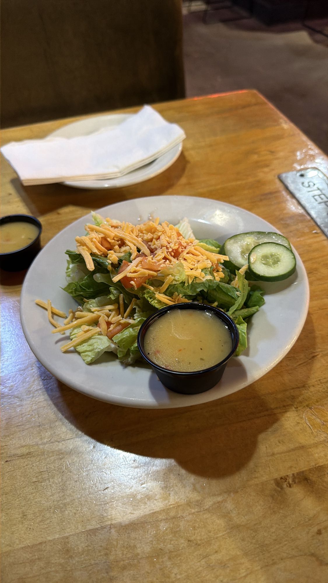 Cheddar Side Salad