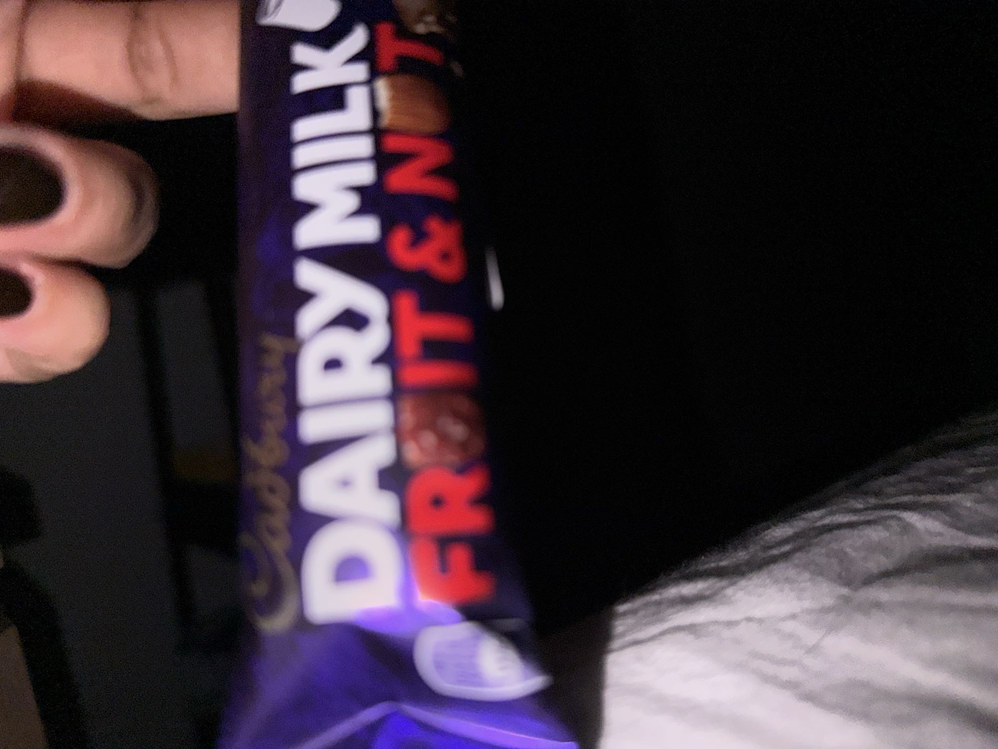 Dairy Milk Fruit & Nut Bar