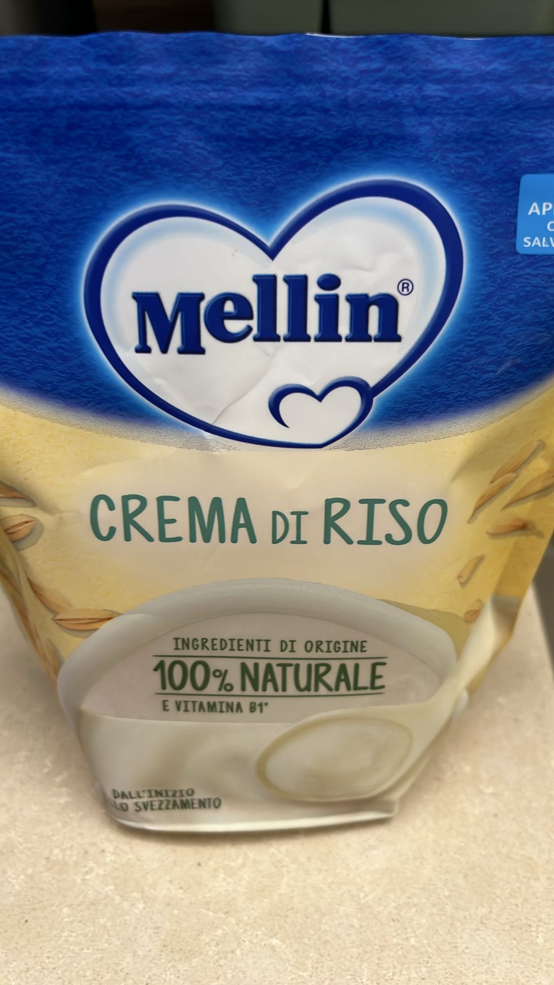 Crema di Riso Mellin