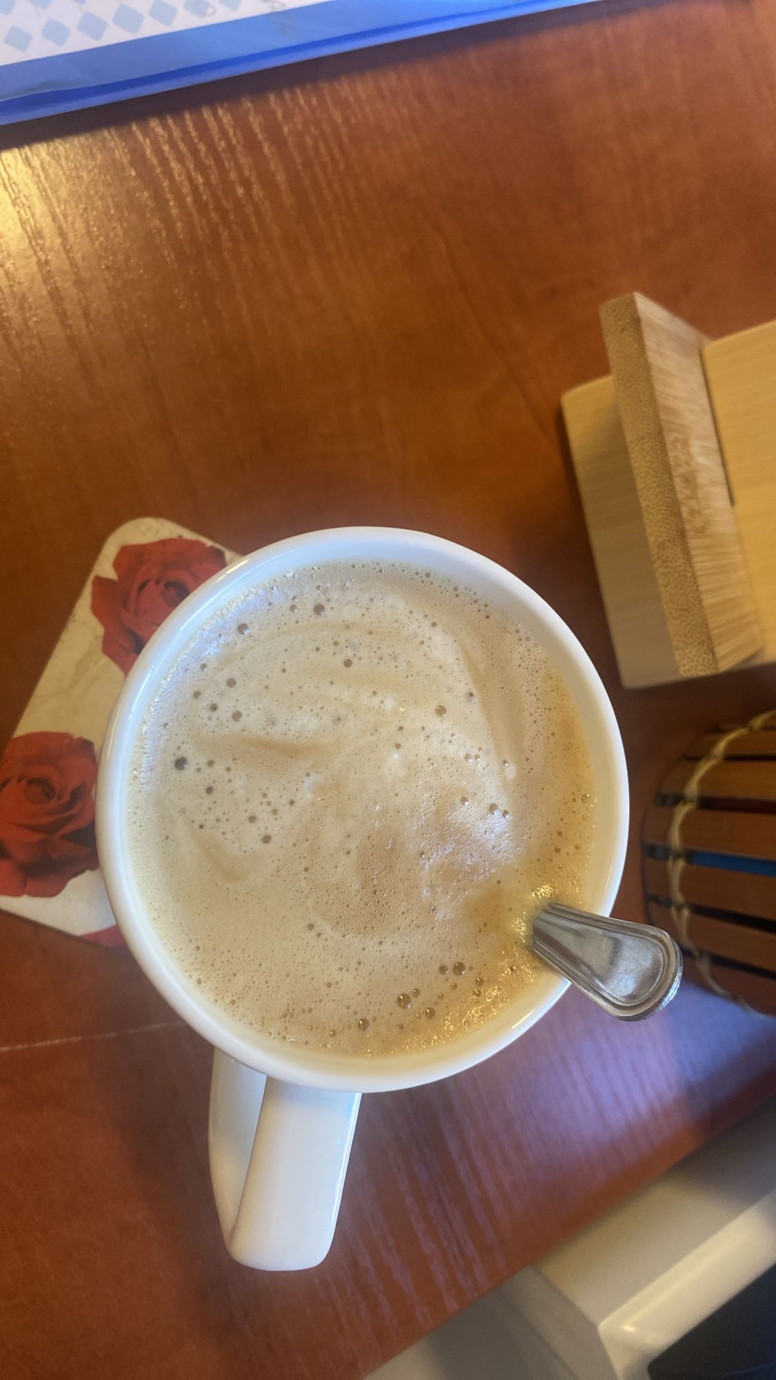 kawa z mlekiem