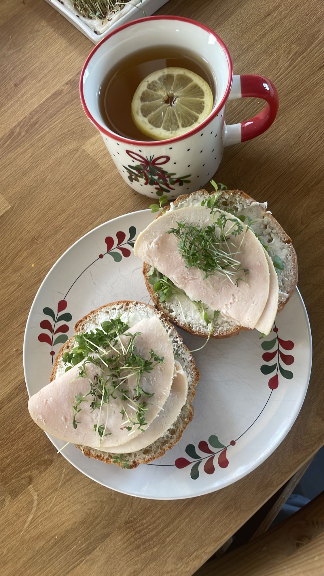 Kanapki z indykiem i rzeżuchą