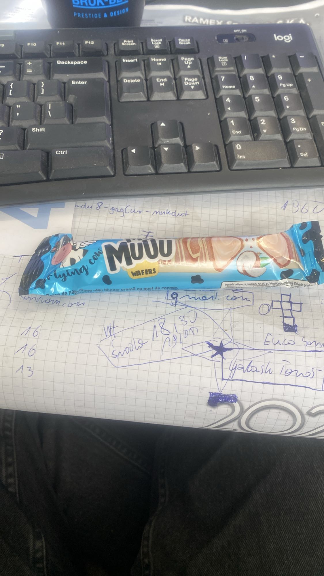 wafele kokosowe MUUU