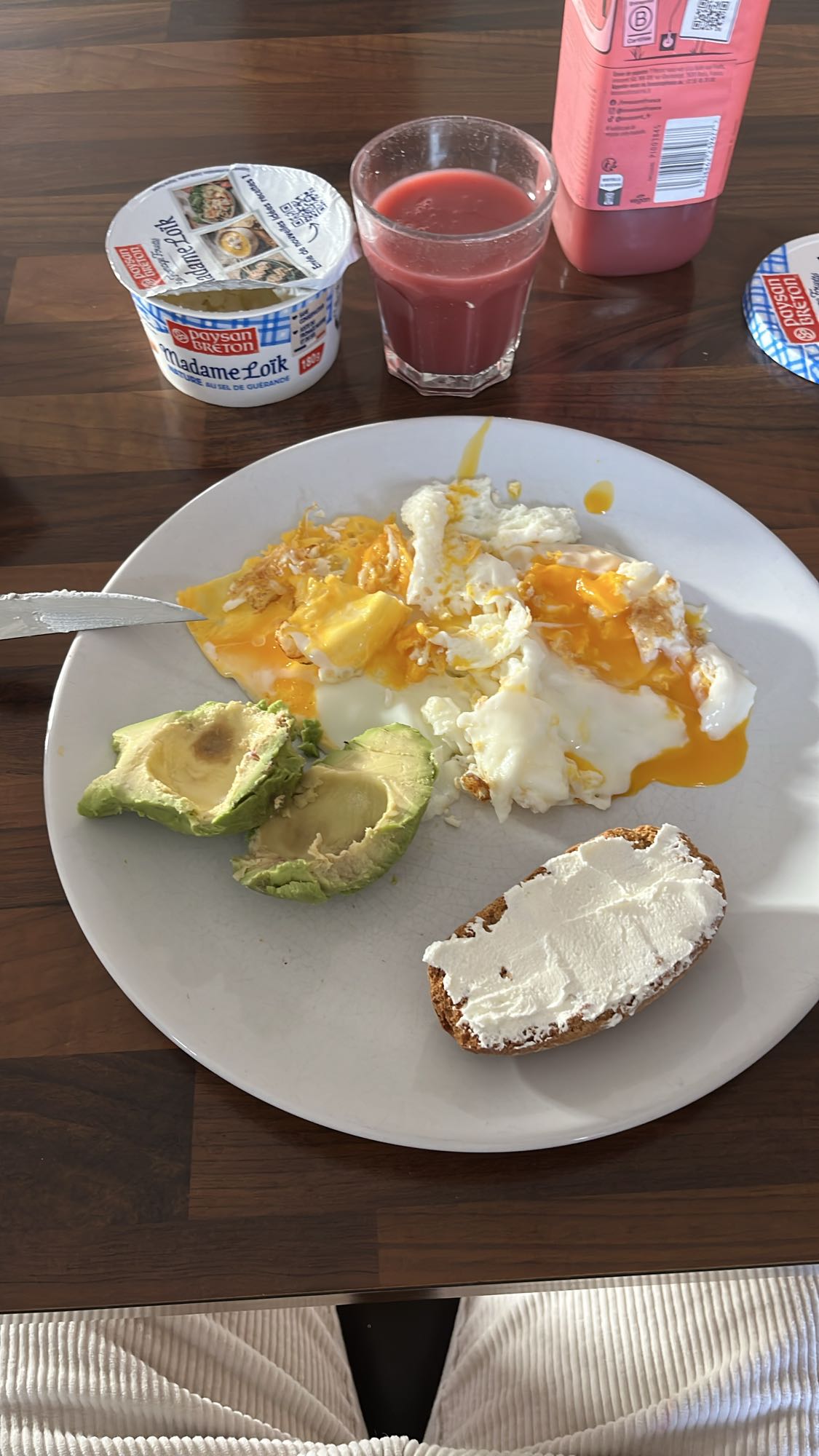 Petit-déjeuner varié