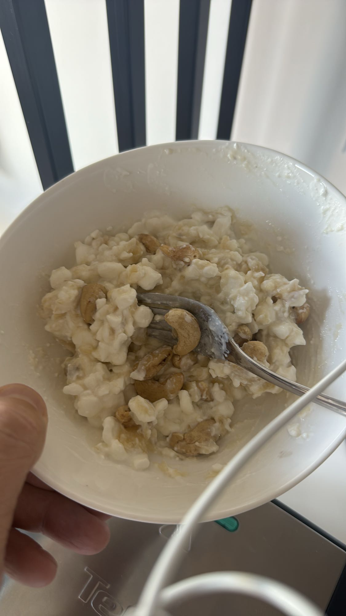 twaróg z nerkowcami