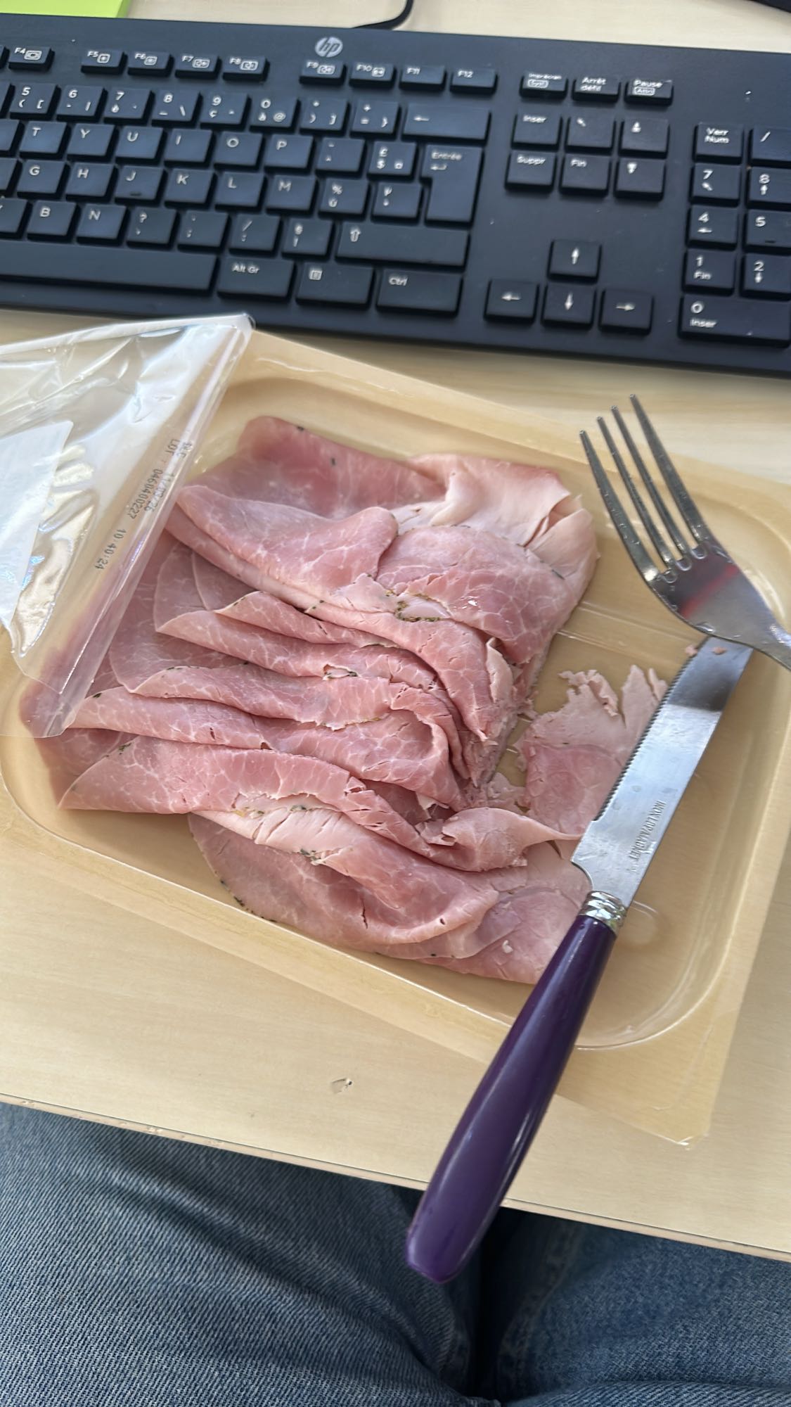 Tranches de jambon