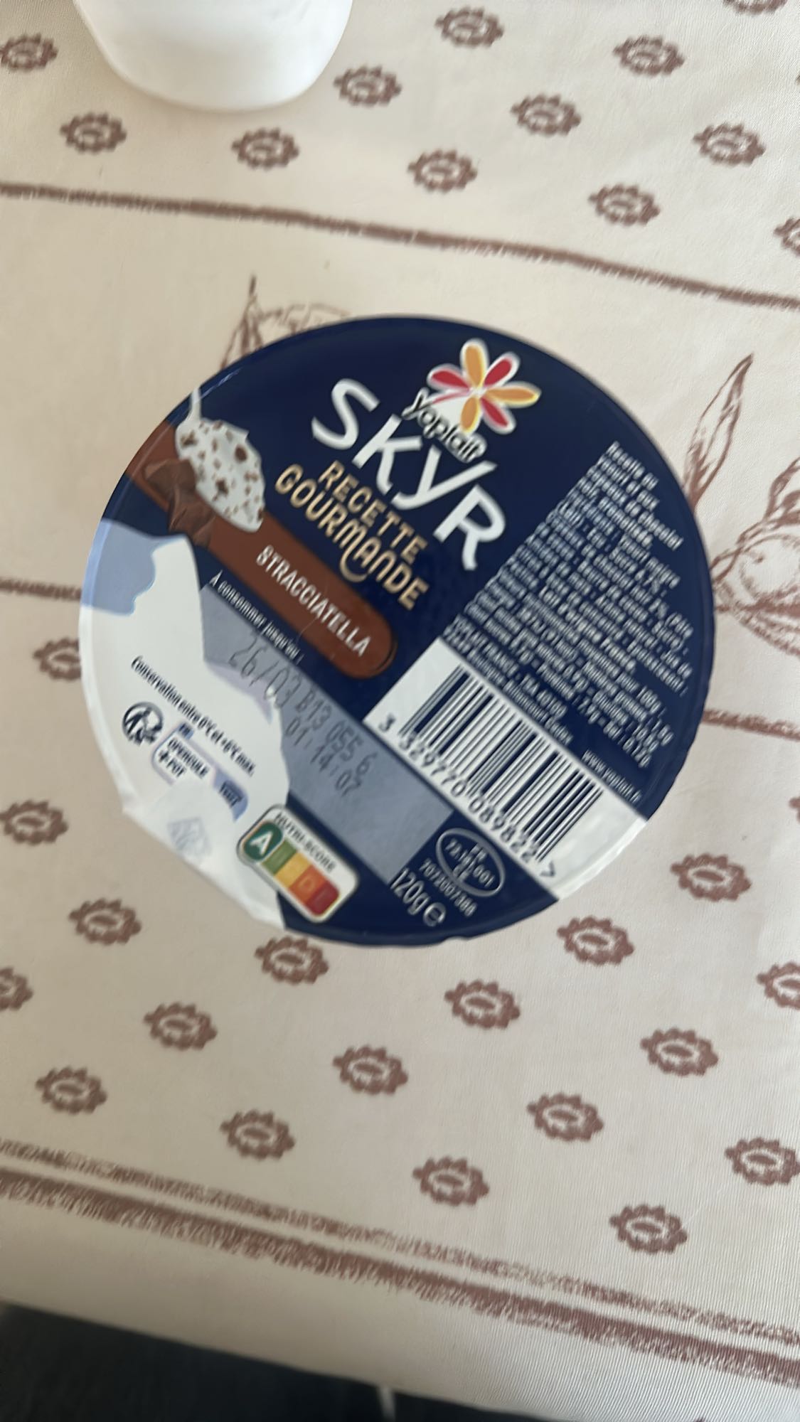 Skyr stracciatella