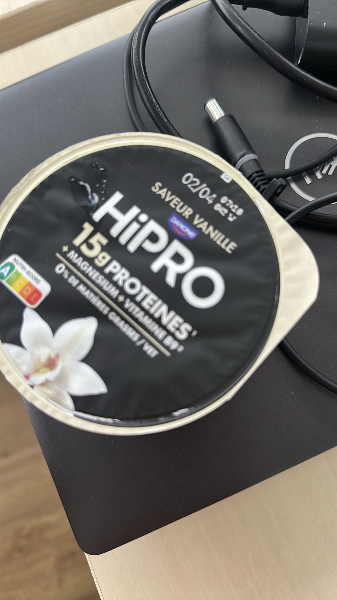 Yaourt vanille HiPRO