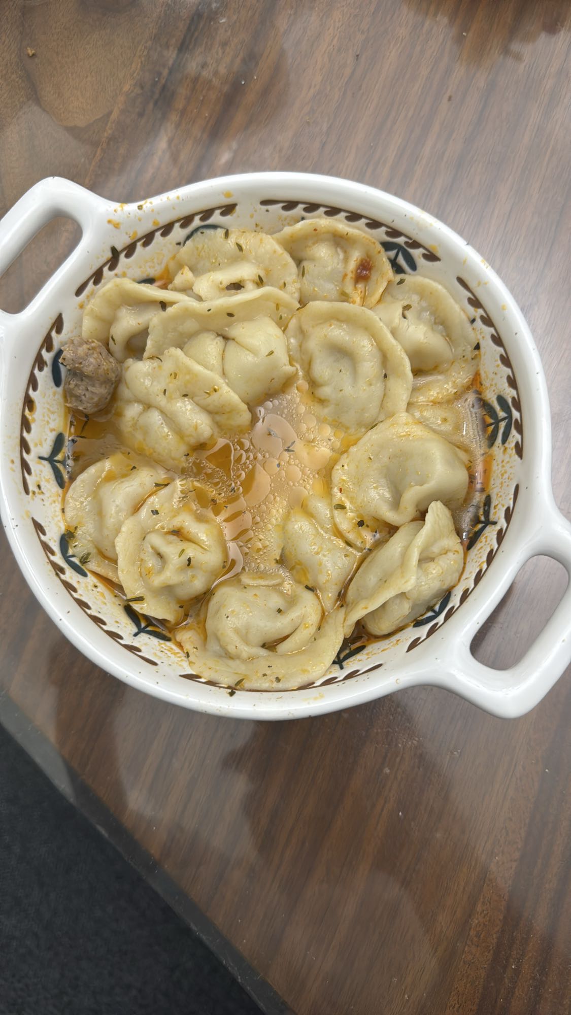 Пельмени в бульоне