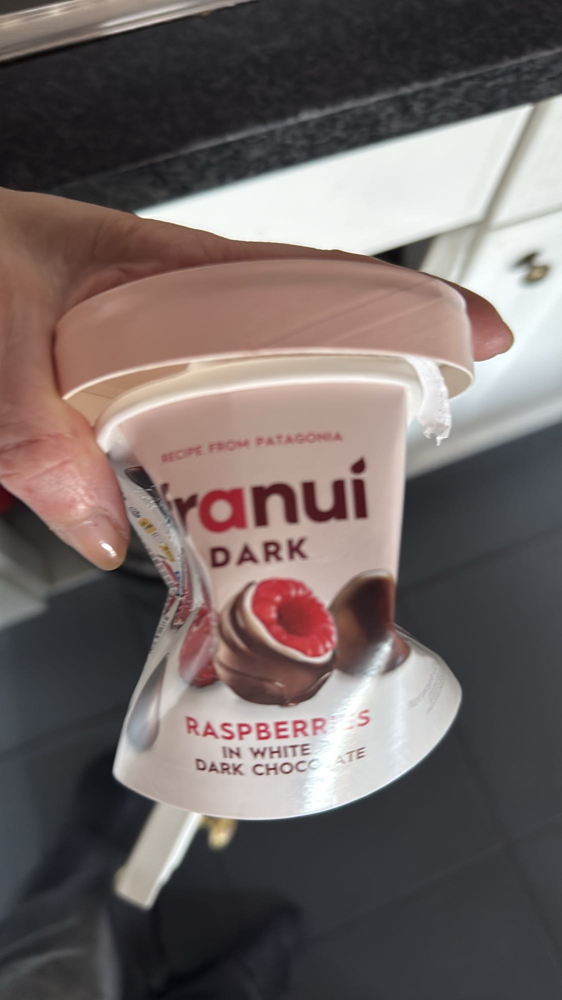 Frambozen in chocolade