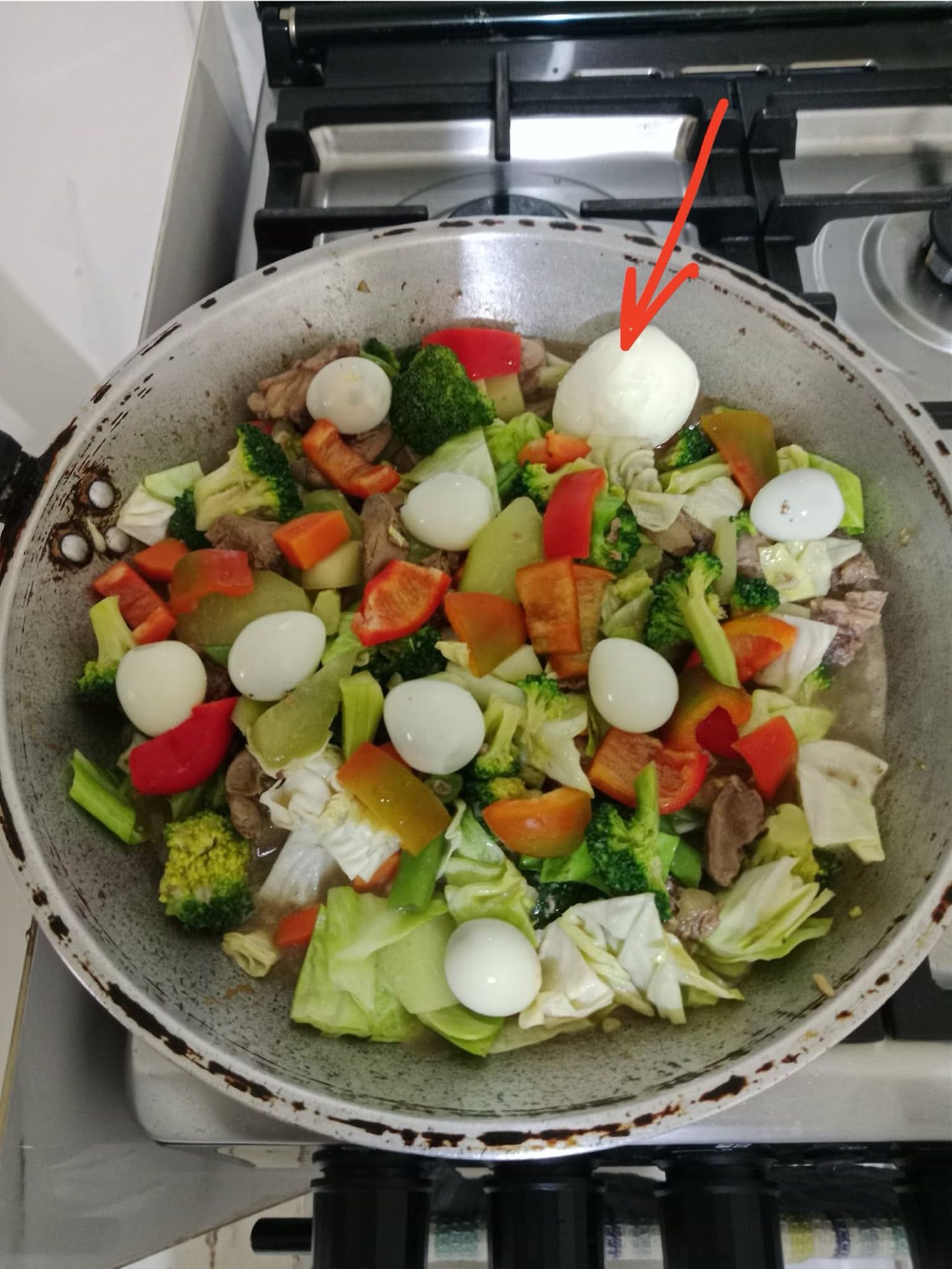 Egg Veggie Stir Fry