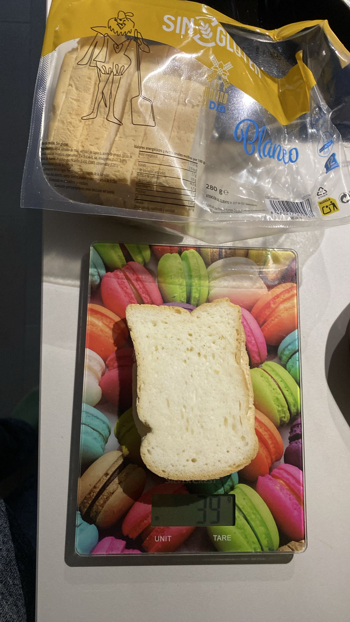 Pâine albă fără gluten