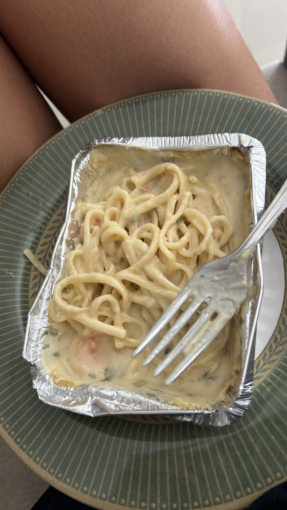 Macarrão ao molho cremoso