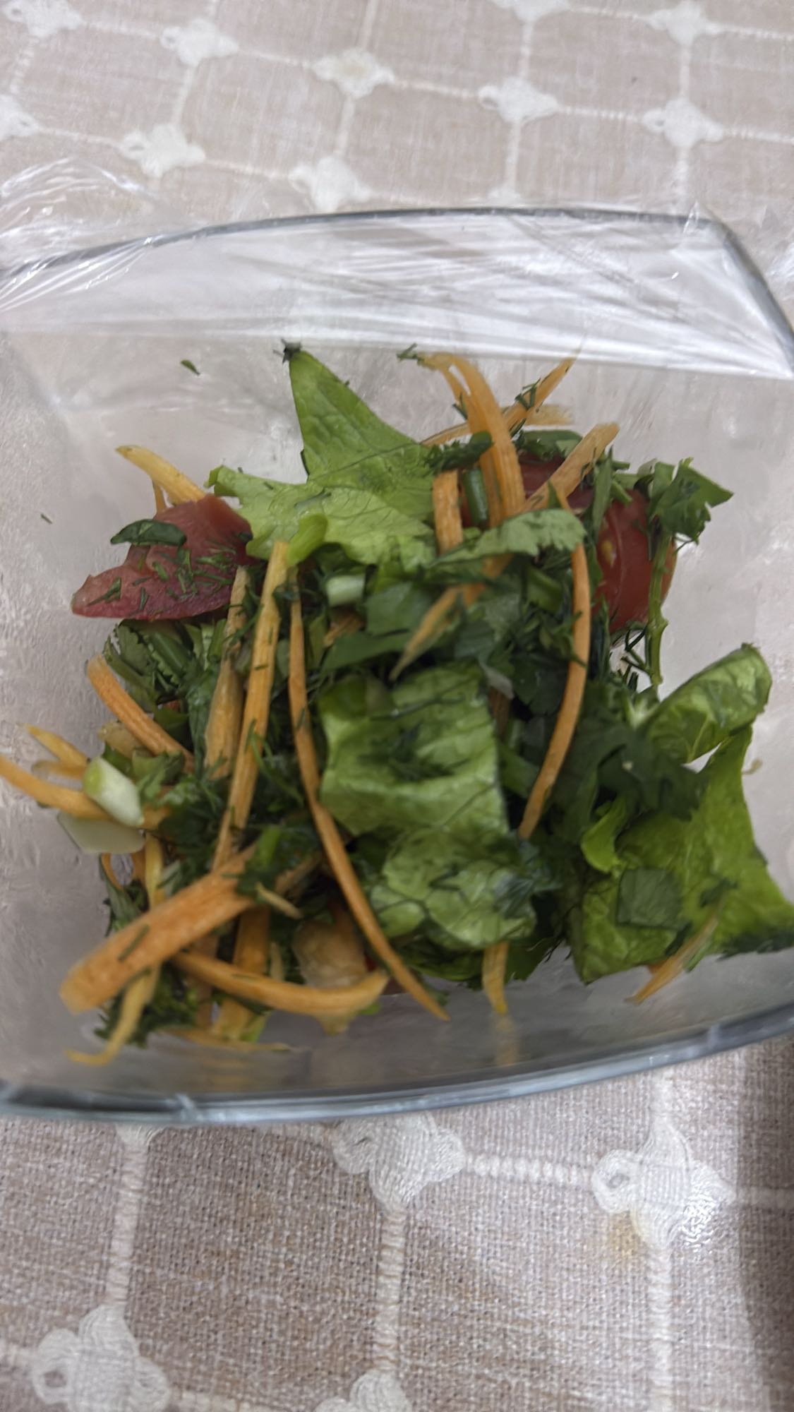 Овощной салат