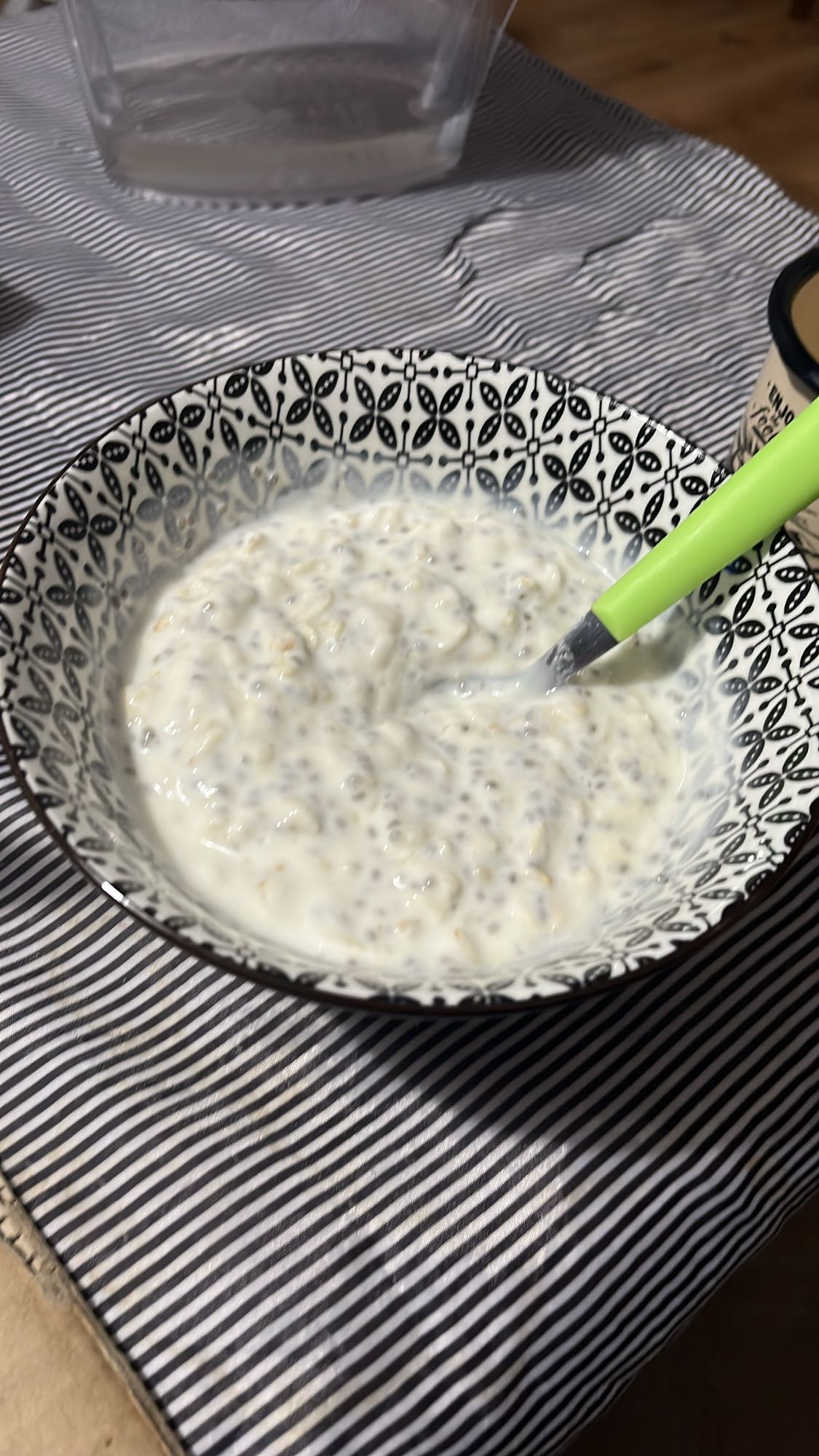 овесена каша с мляко