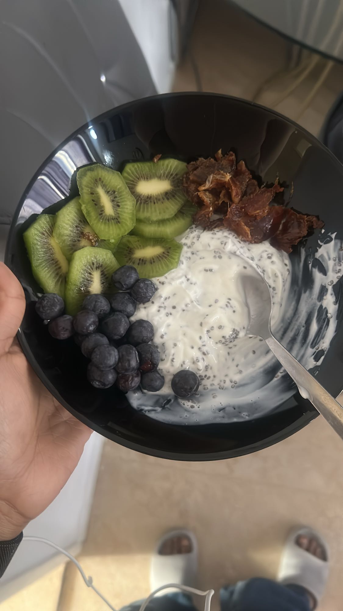 Yoghurt met fruit en chia