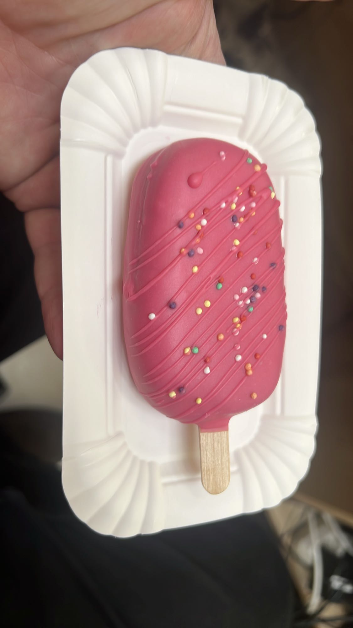 Înghețată pe băț glazurată