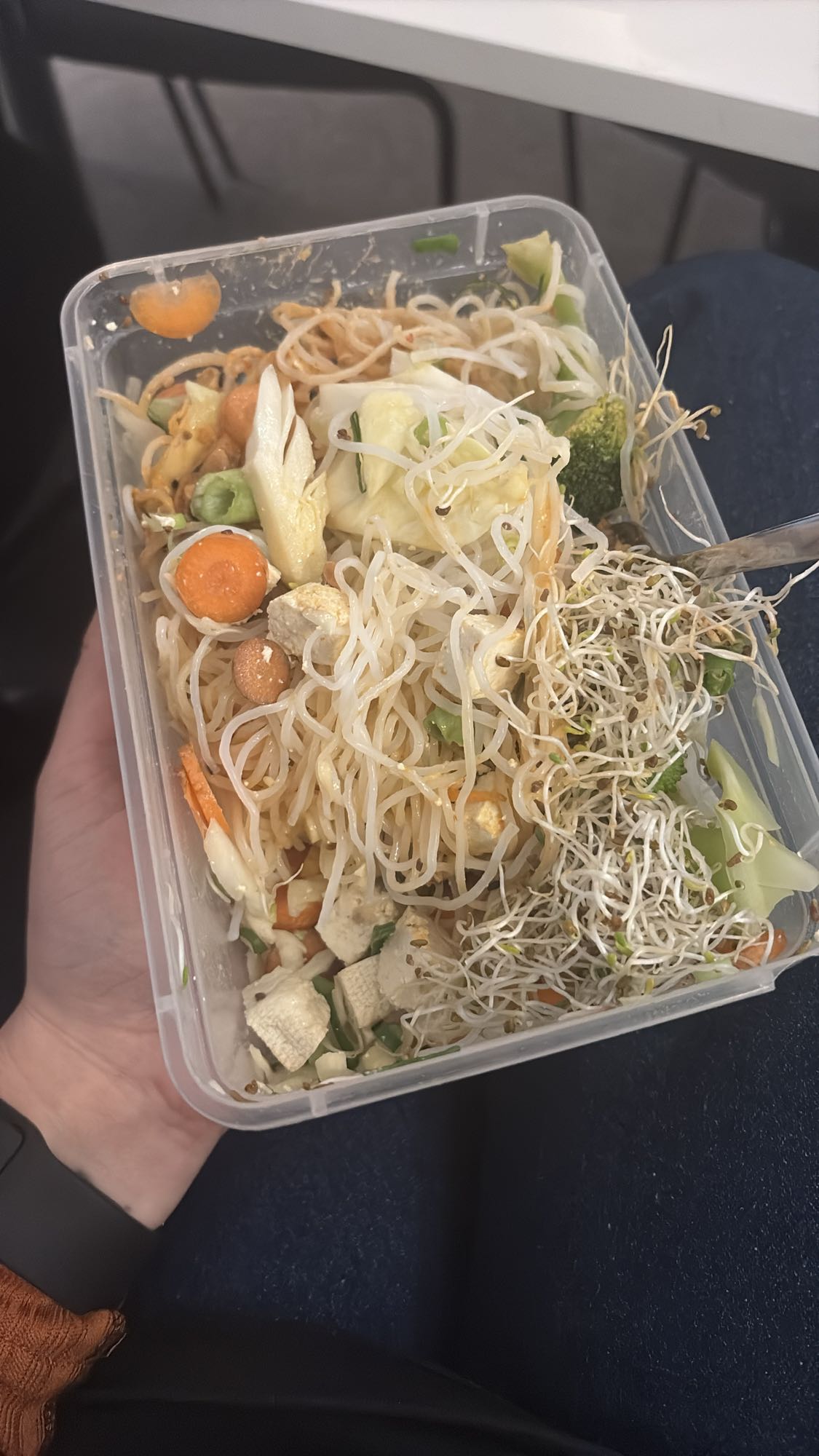 Asiatisk nudelsallad