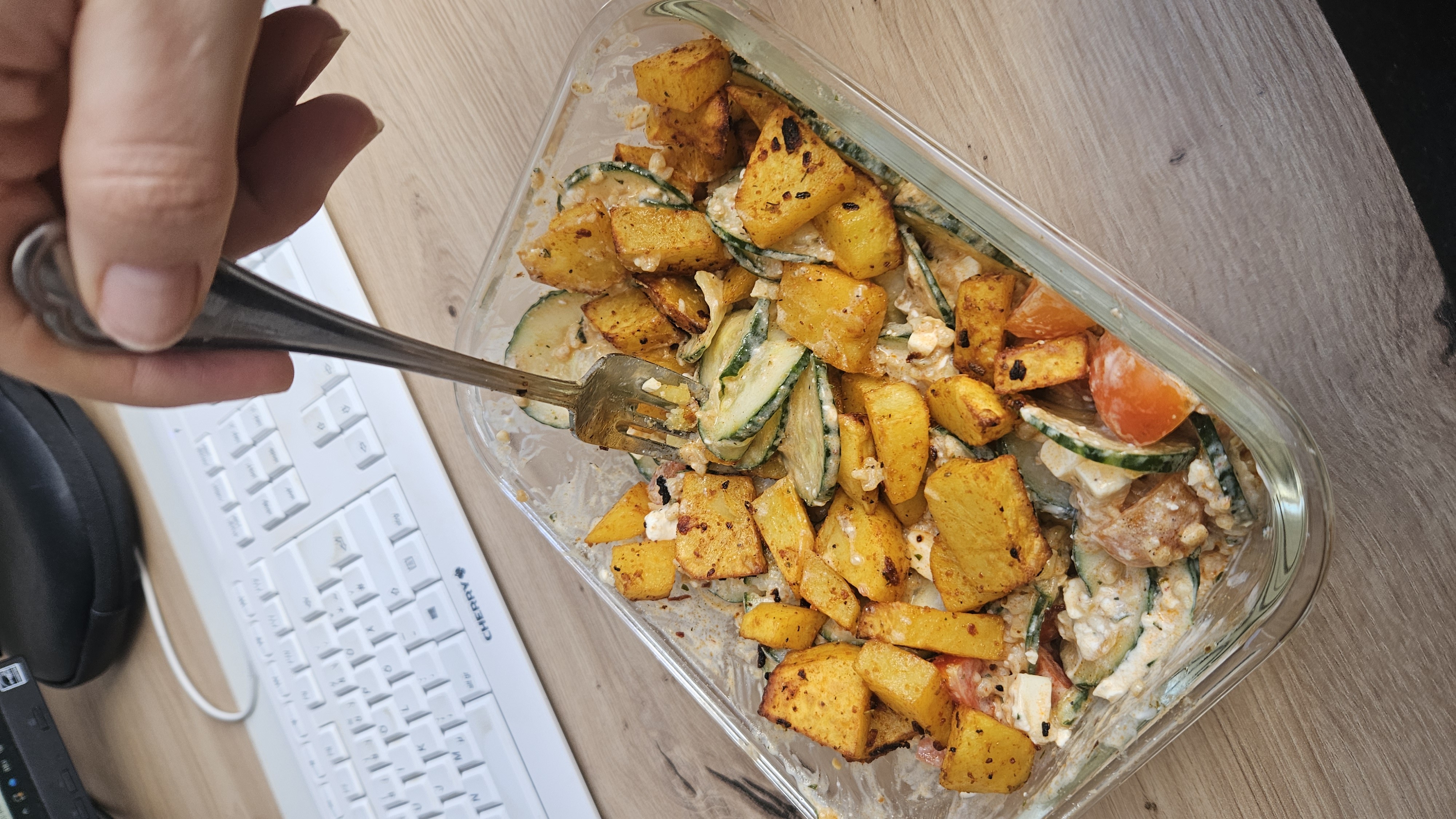Gegrilde groentesalade