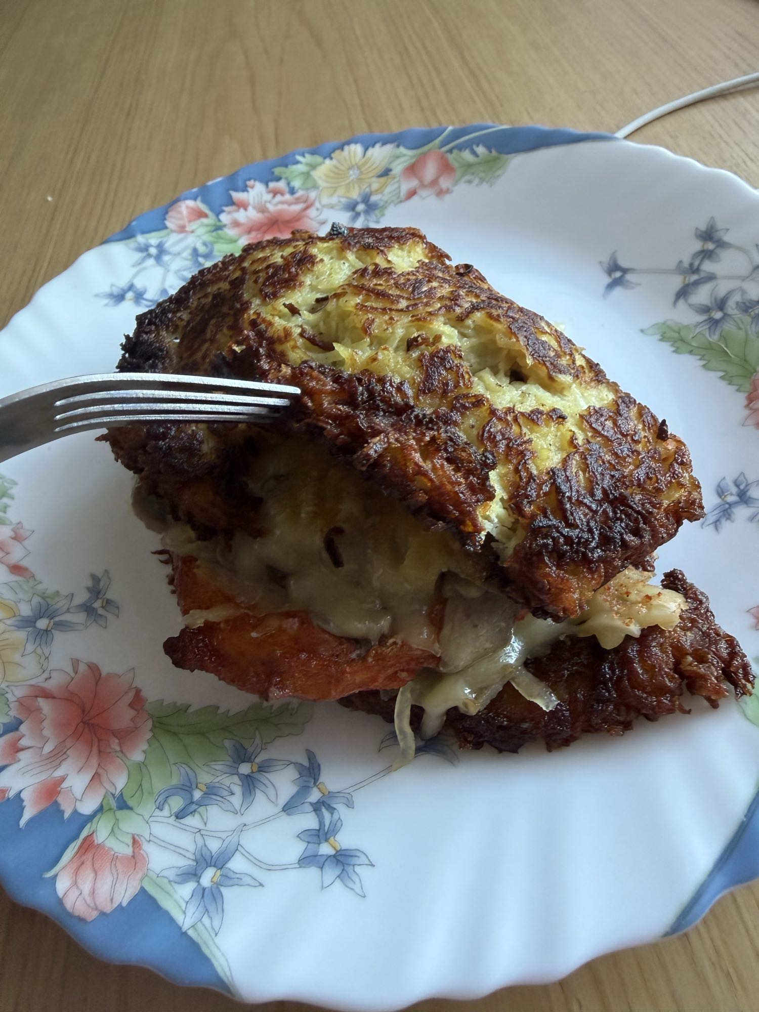 Placki ziemniaczane z serem