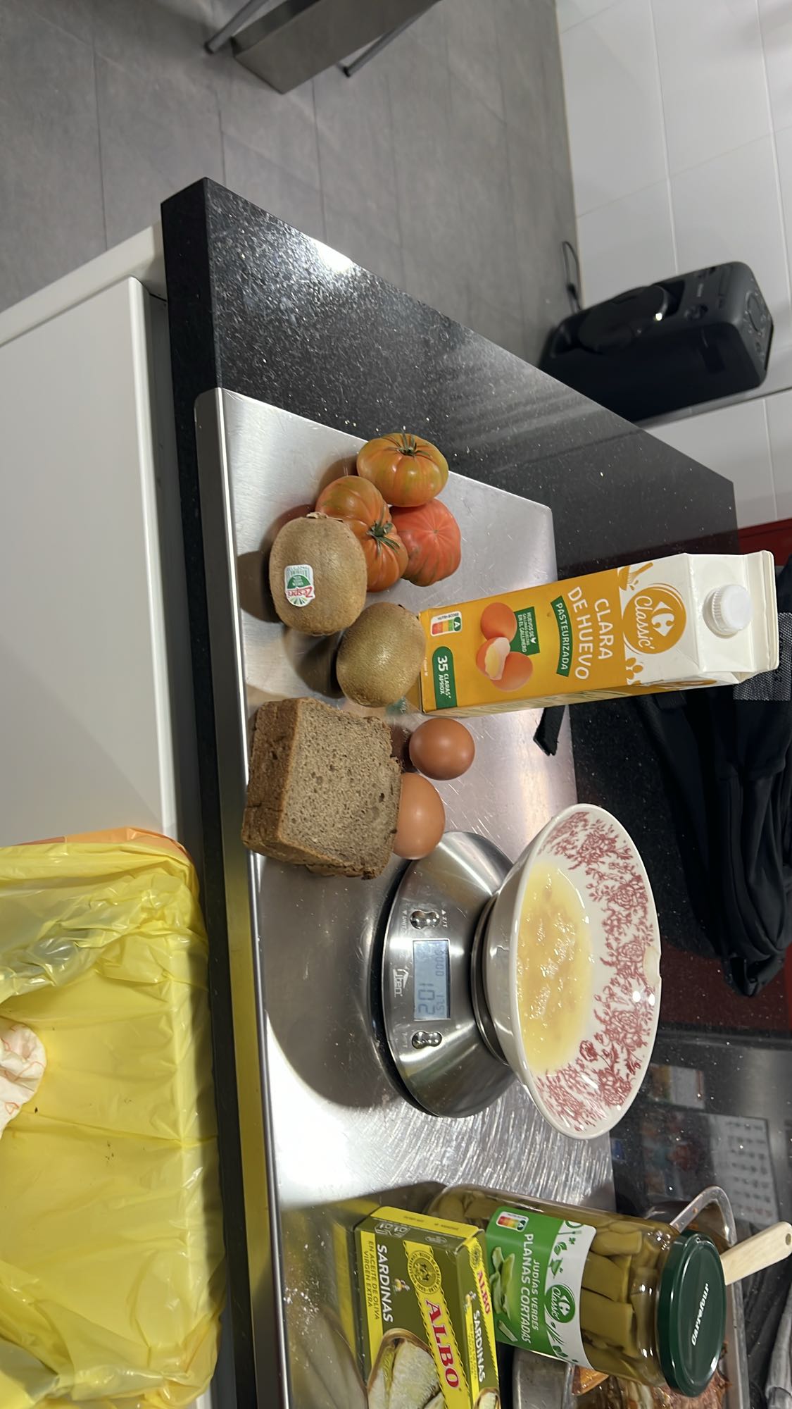 Desayuno variado saludable