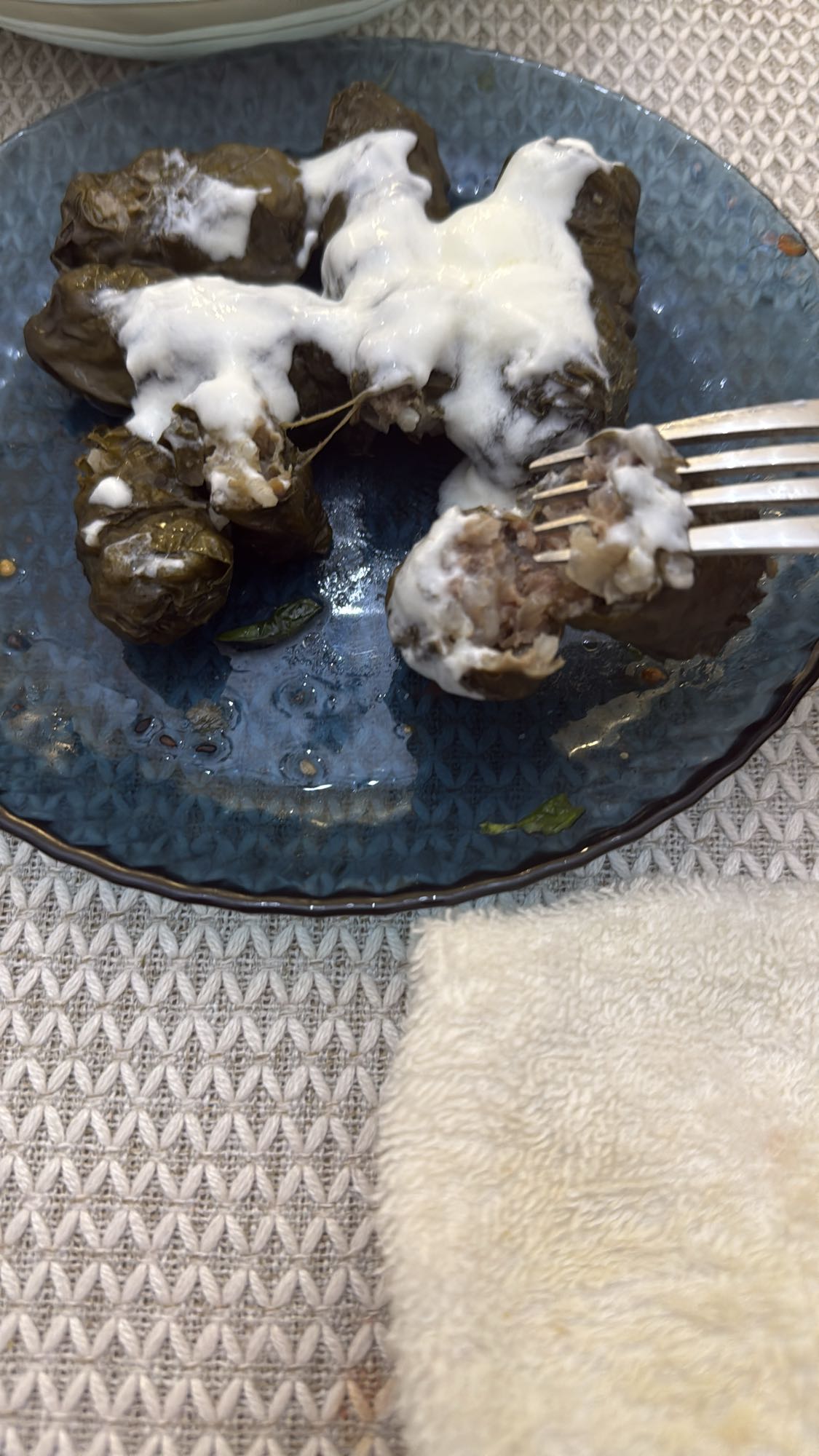 долма с йогуртом