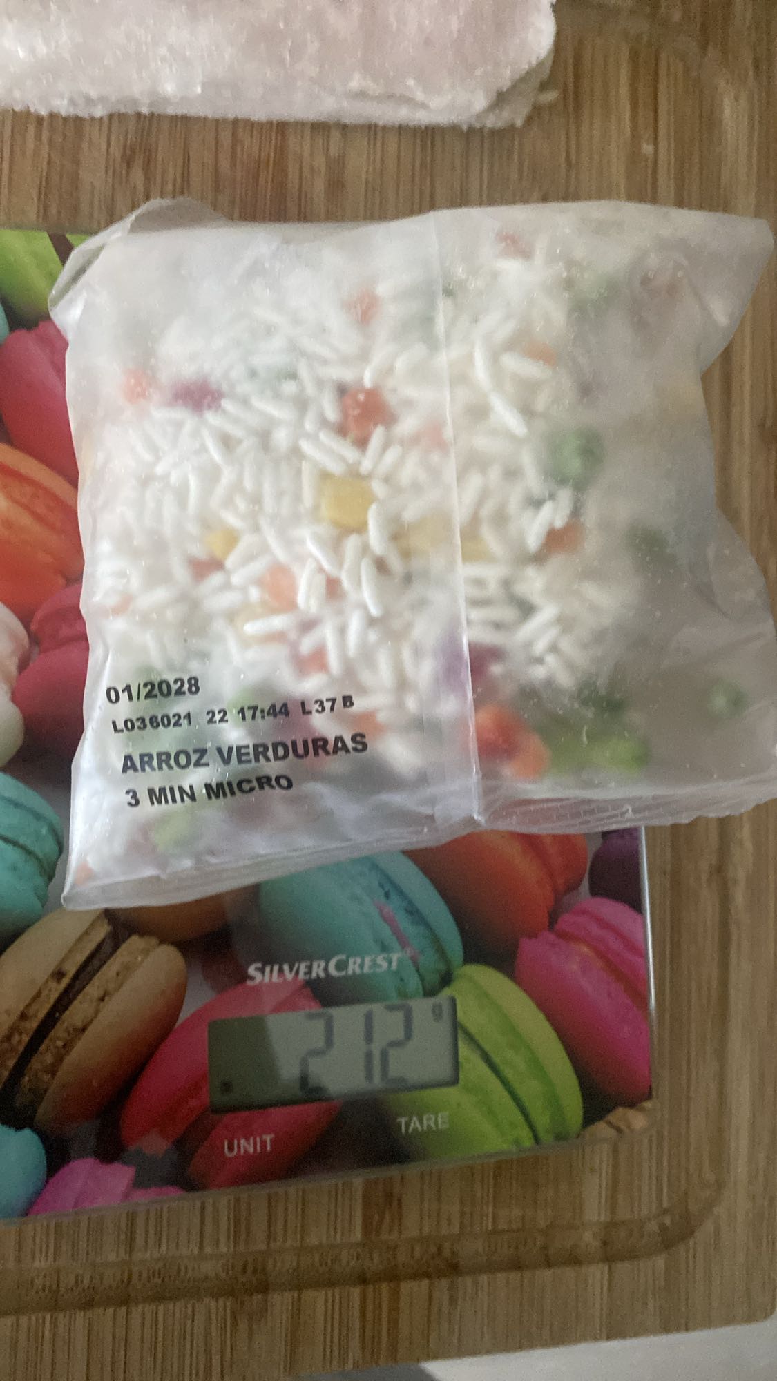 Orez cu legume congelat