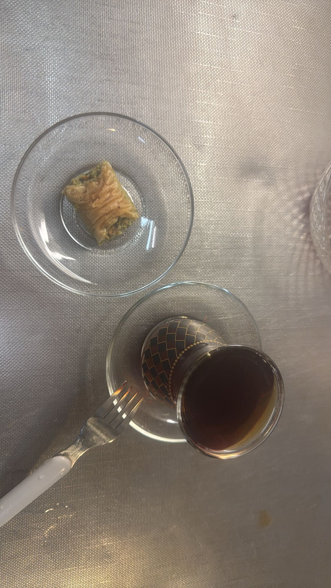 Baklava och te