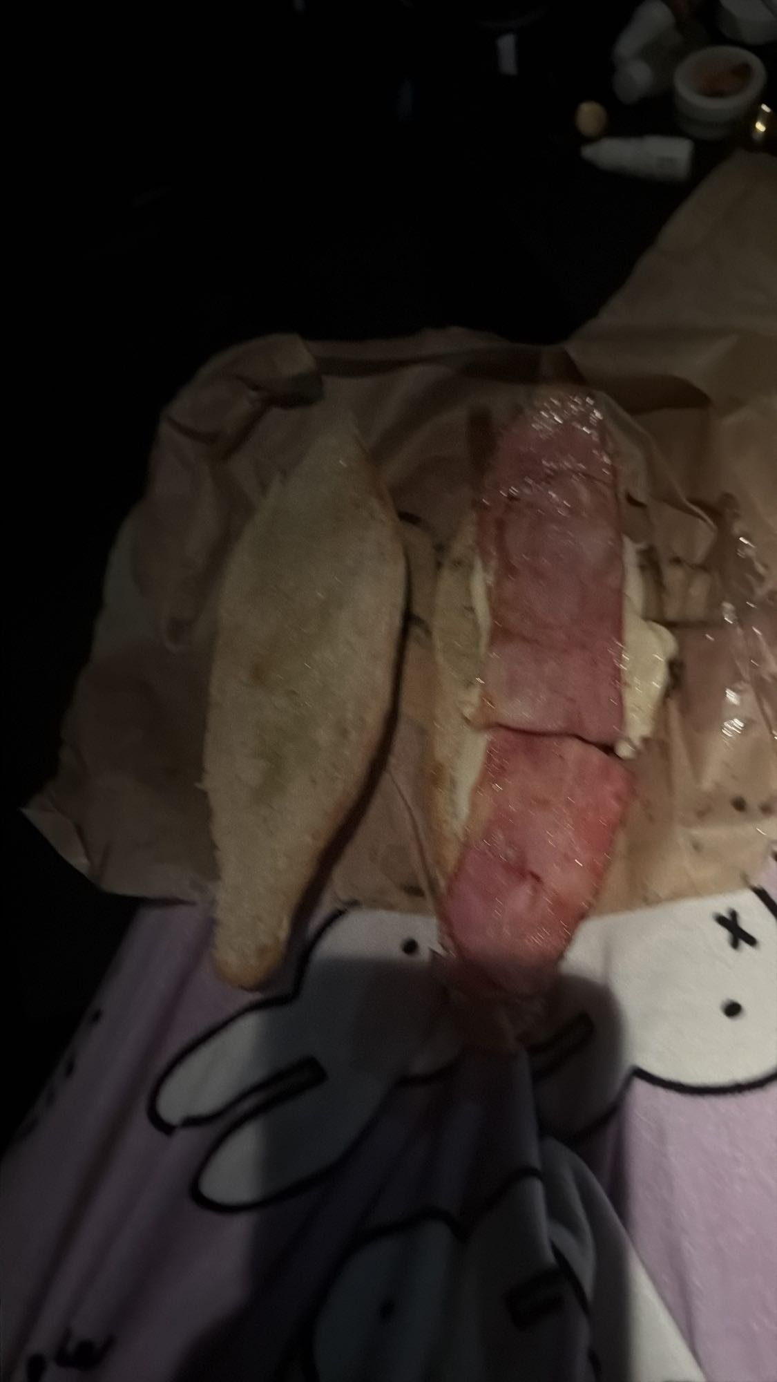 Sandviș cu bacon