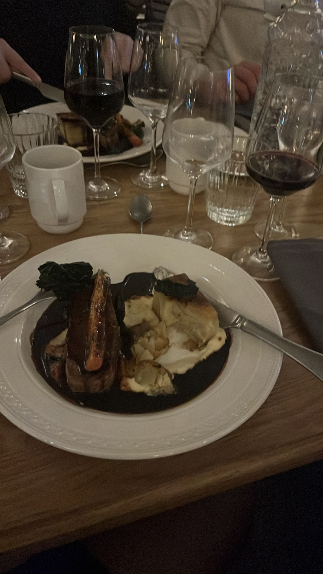 Oxfilé med potatisgratäng