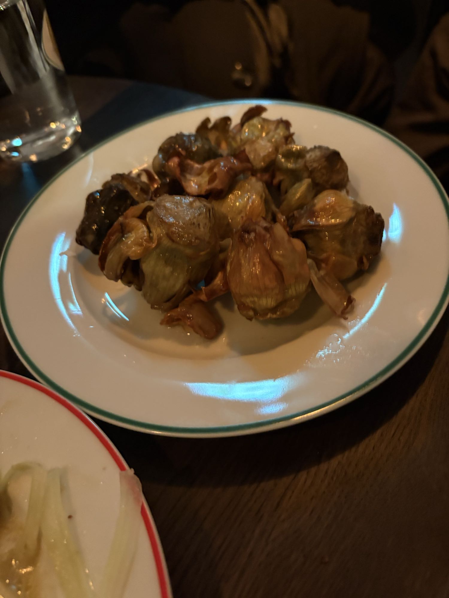 Rostade kronärtskockor