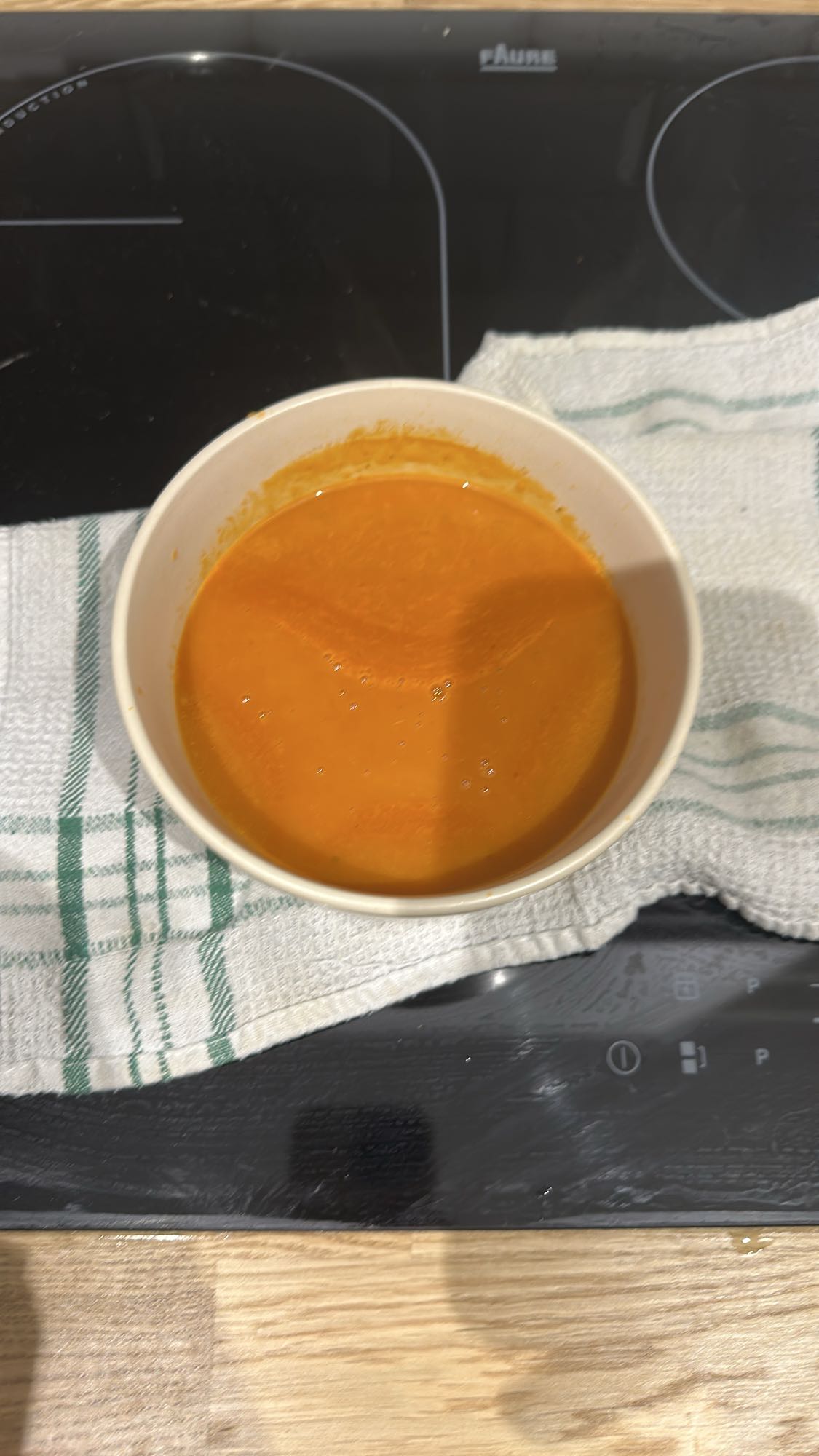 Soupe de tomate maison