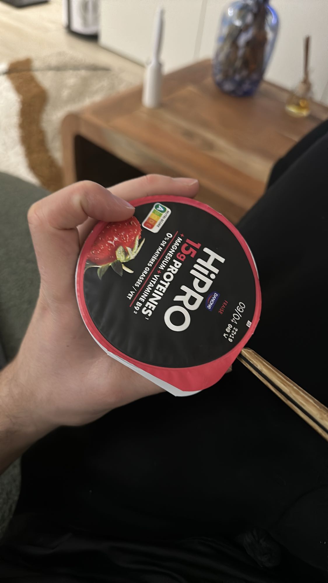 Yaourt protéiné fraise