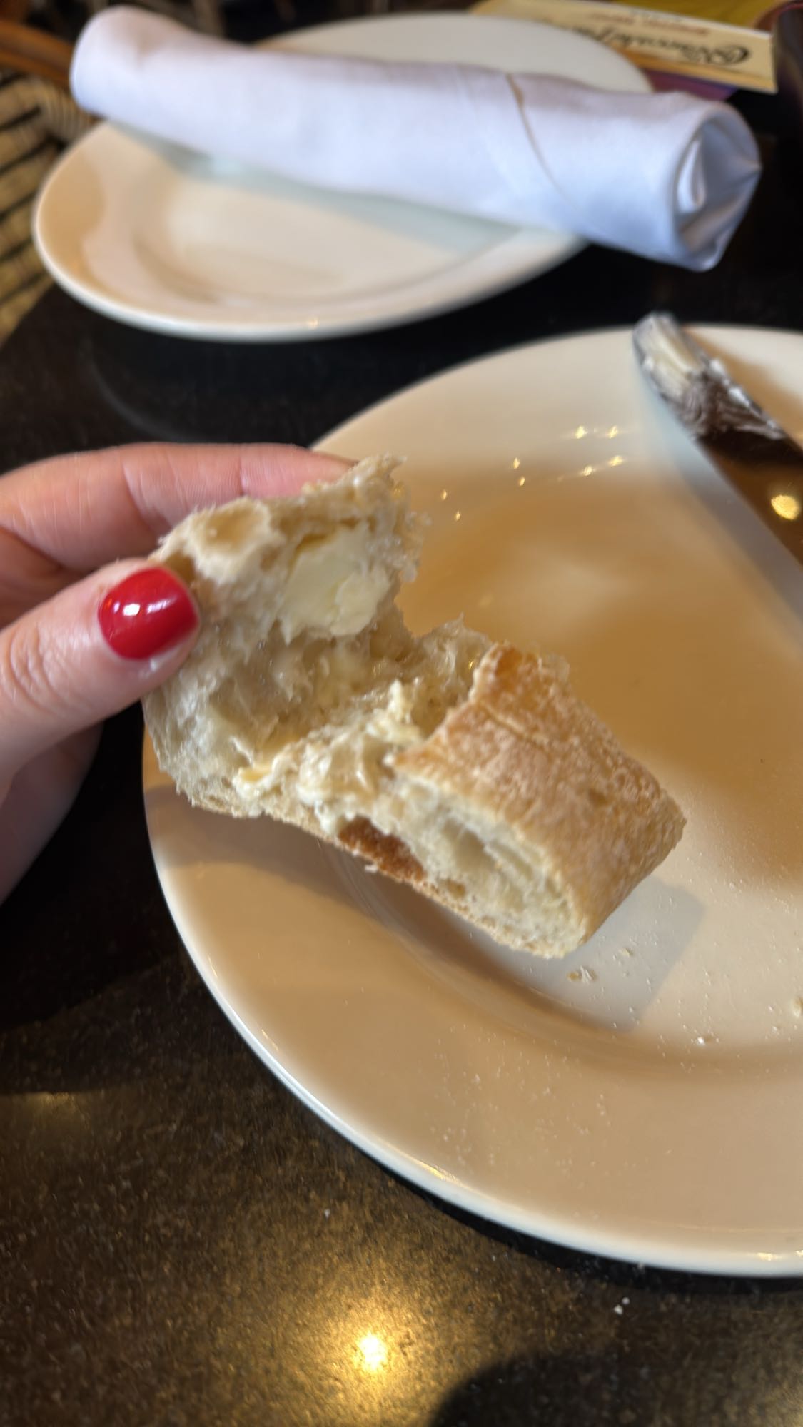 Bread with butter