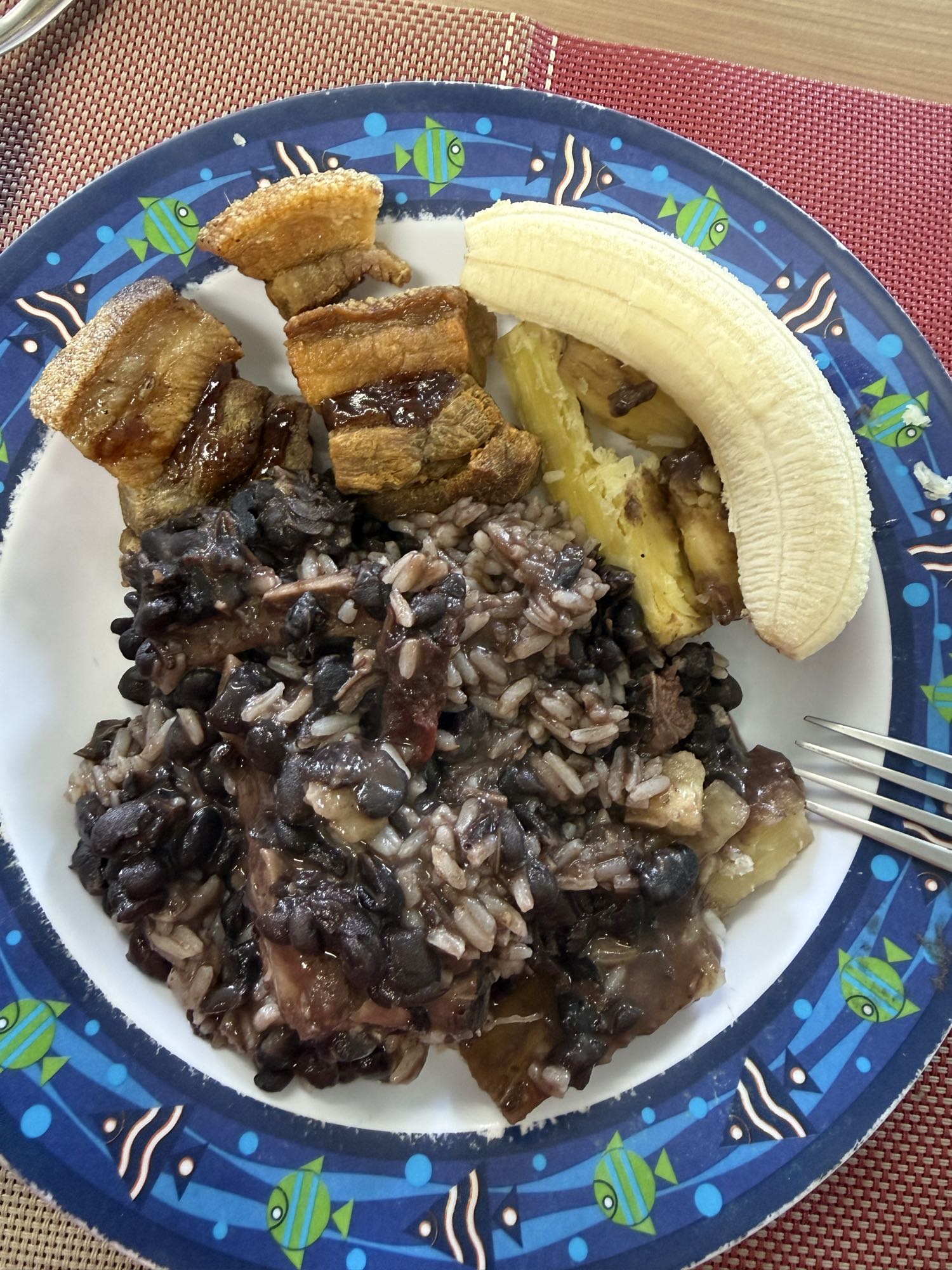 Feijoada com banana