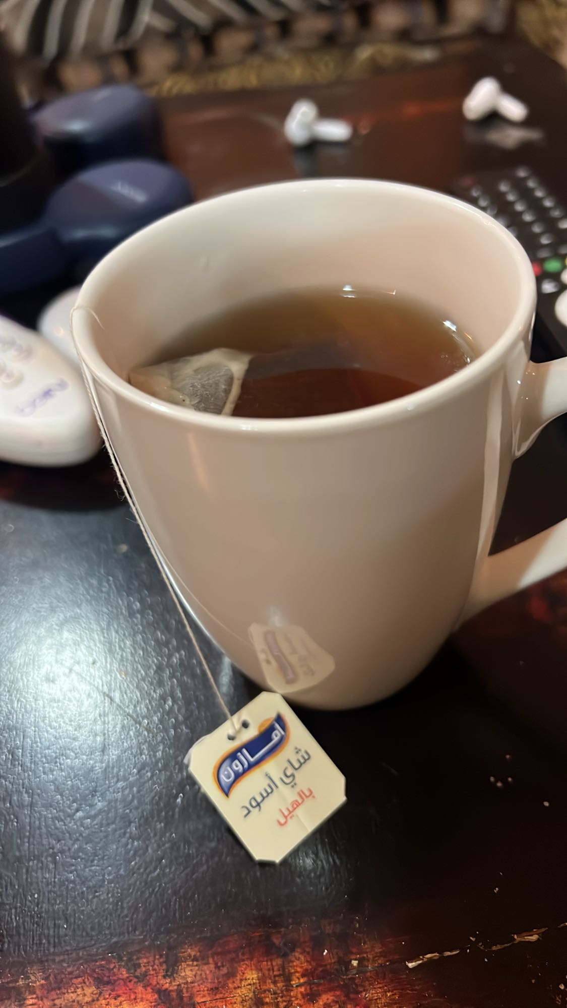 Black tea with cardamom